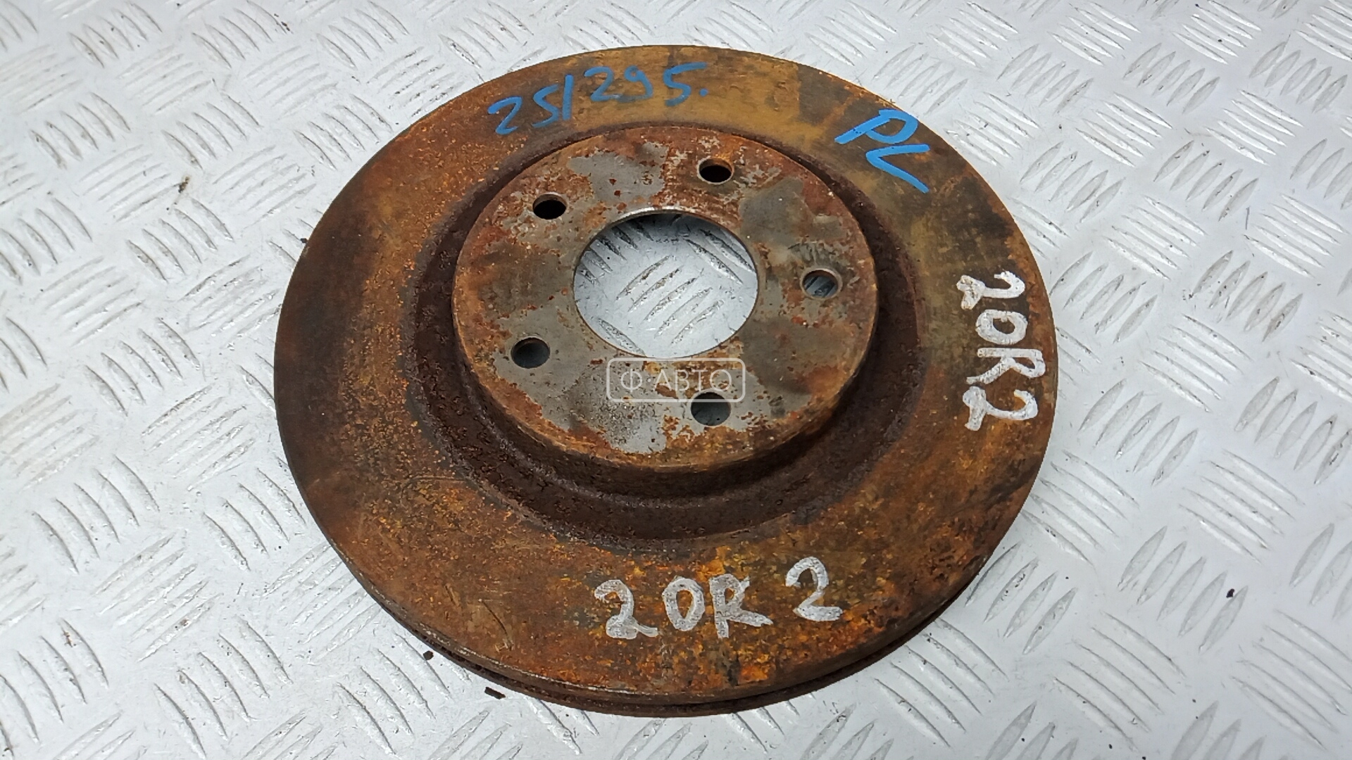 Диск тормозной передний