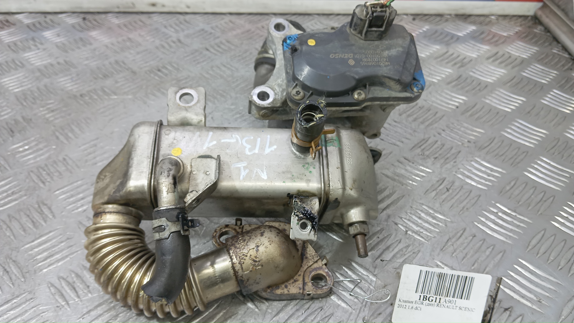 Клапан EGR дизельный RENAULT SCENIC 3