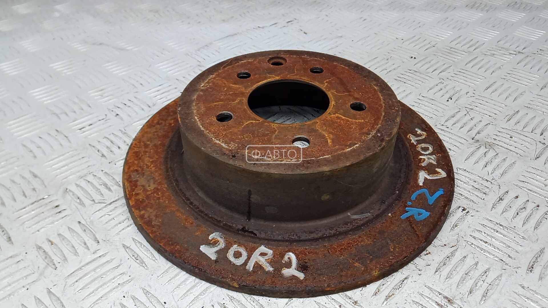 Диск тормозной задний