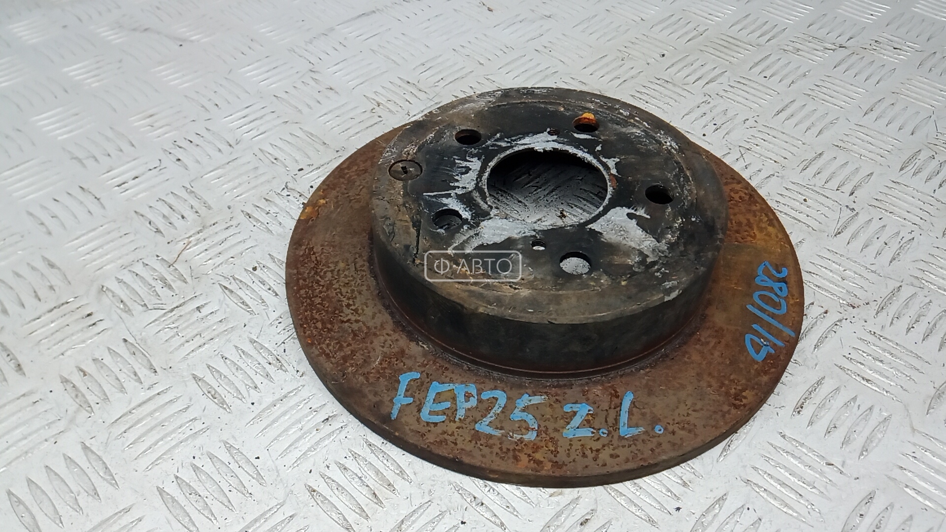 Диск тормозной задний