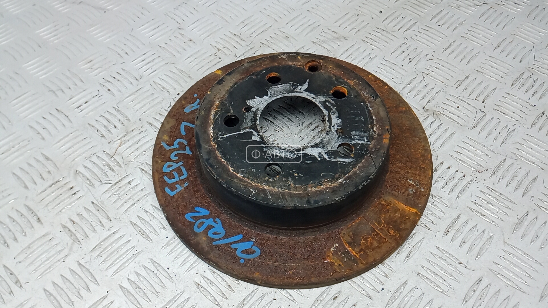 Диск тормозной задний