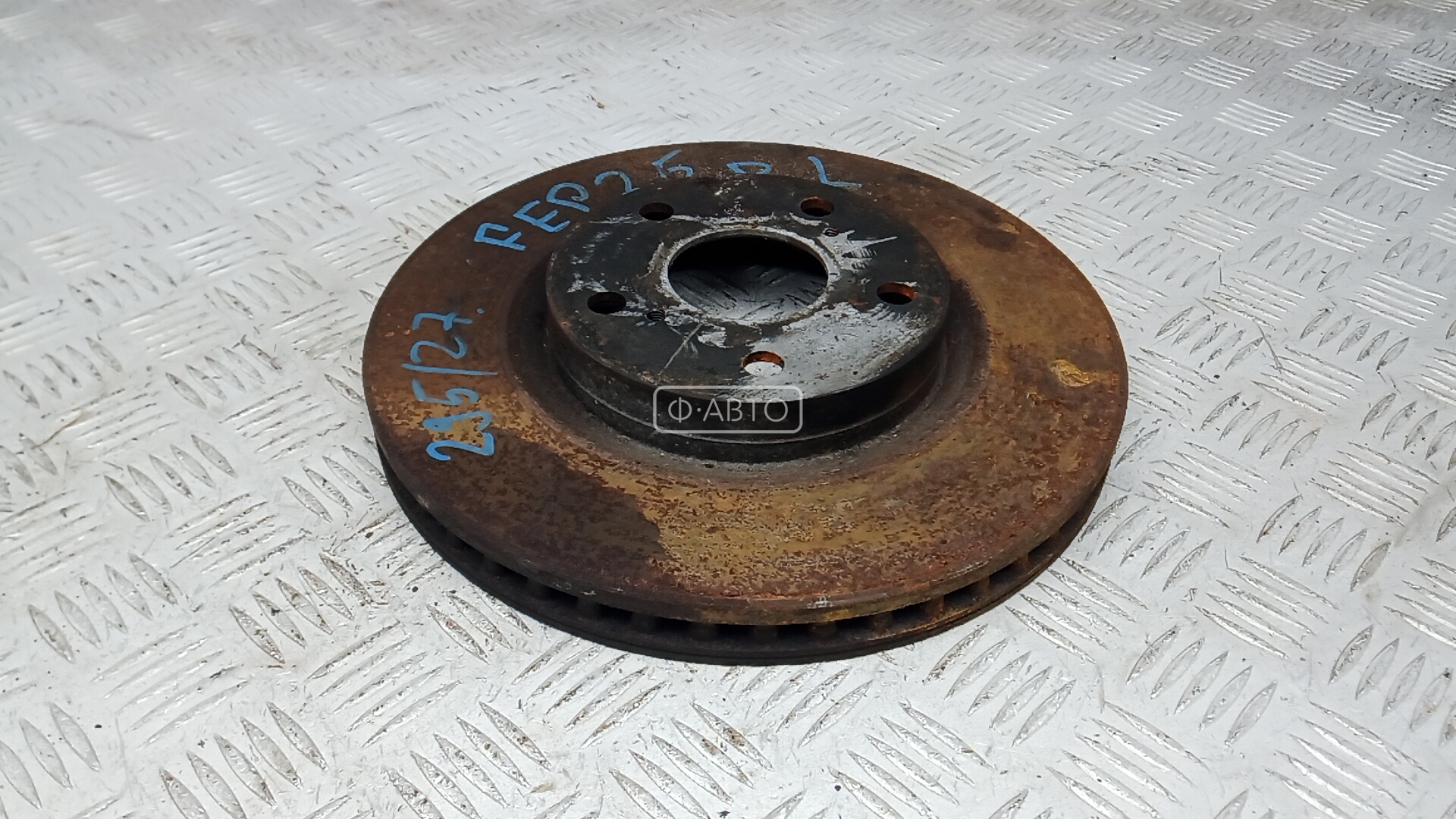 Диск тормозной передний