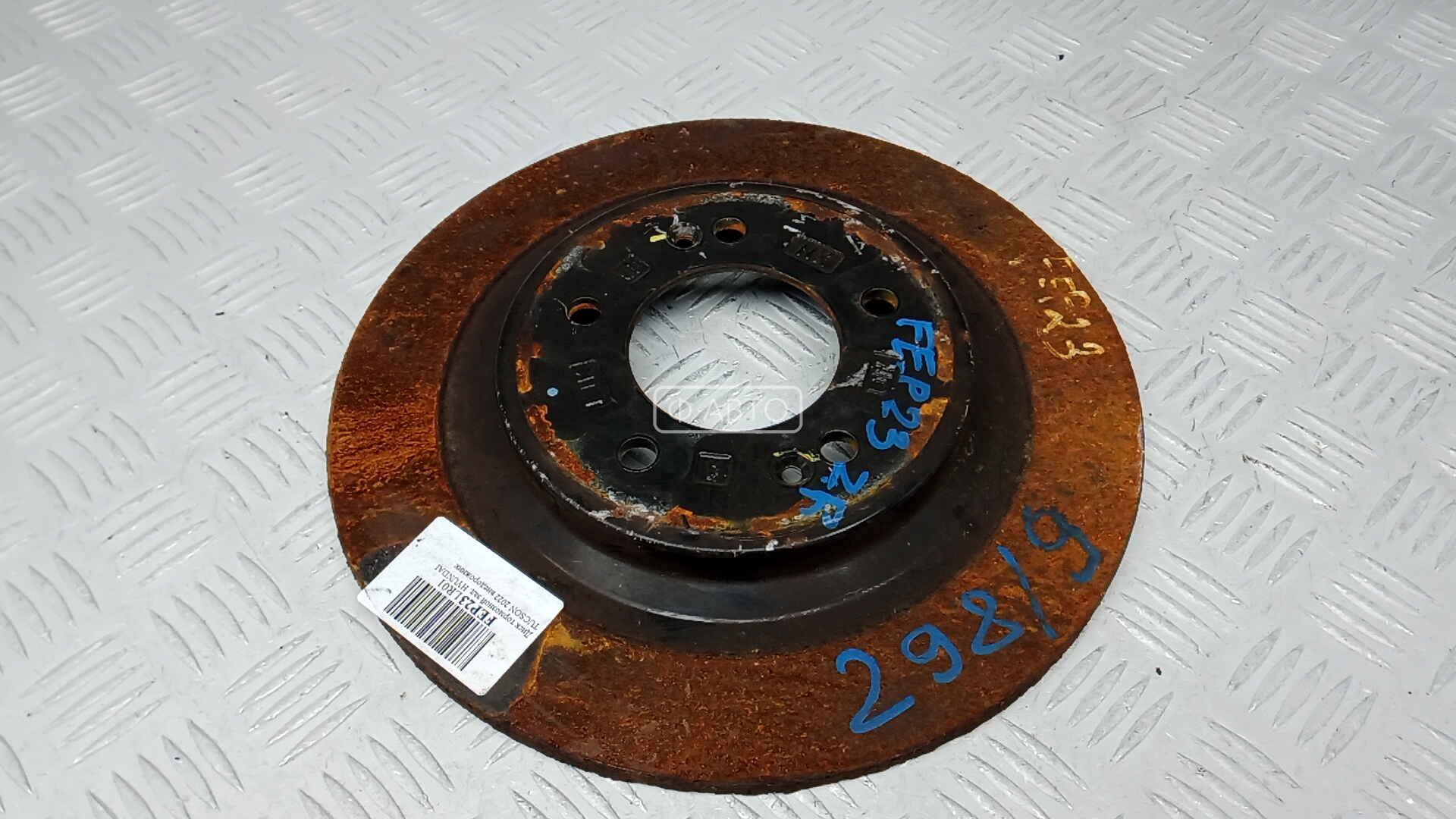 Диск тормозной задний