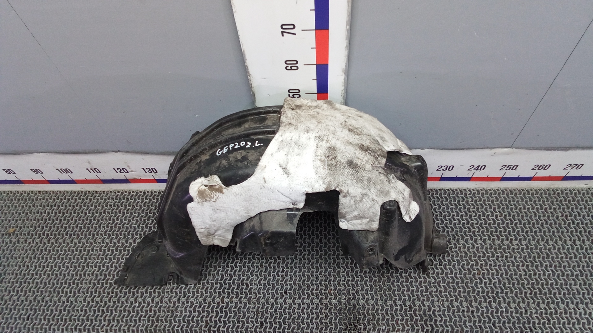 Защита арок (защита крыла, подкрылок) задняя левая