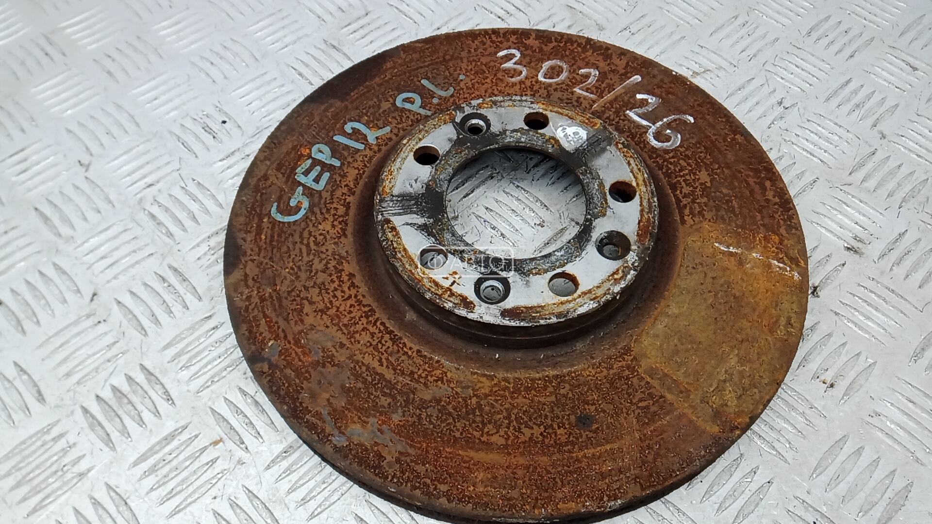 Диск тормозной передний