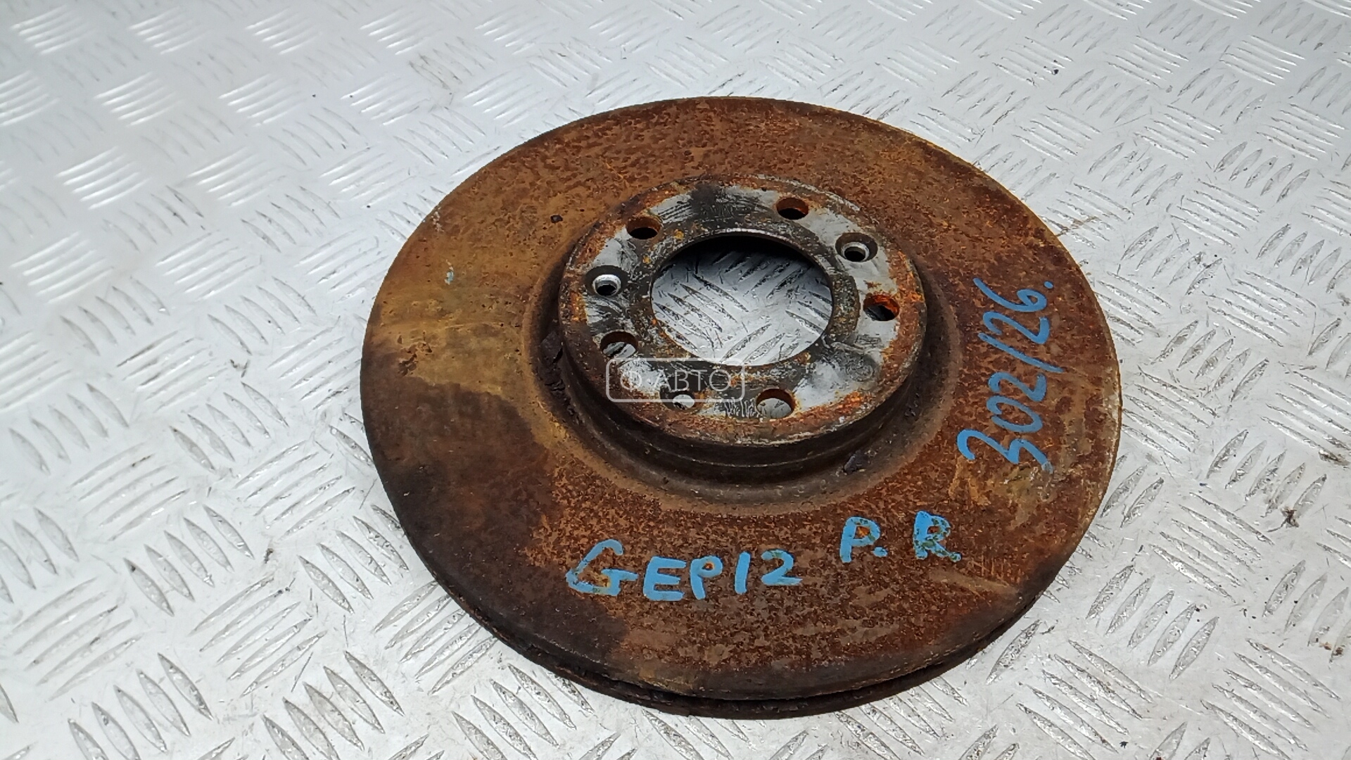 Диск тормозной передний