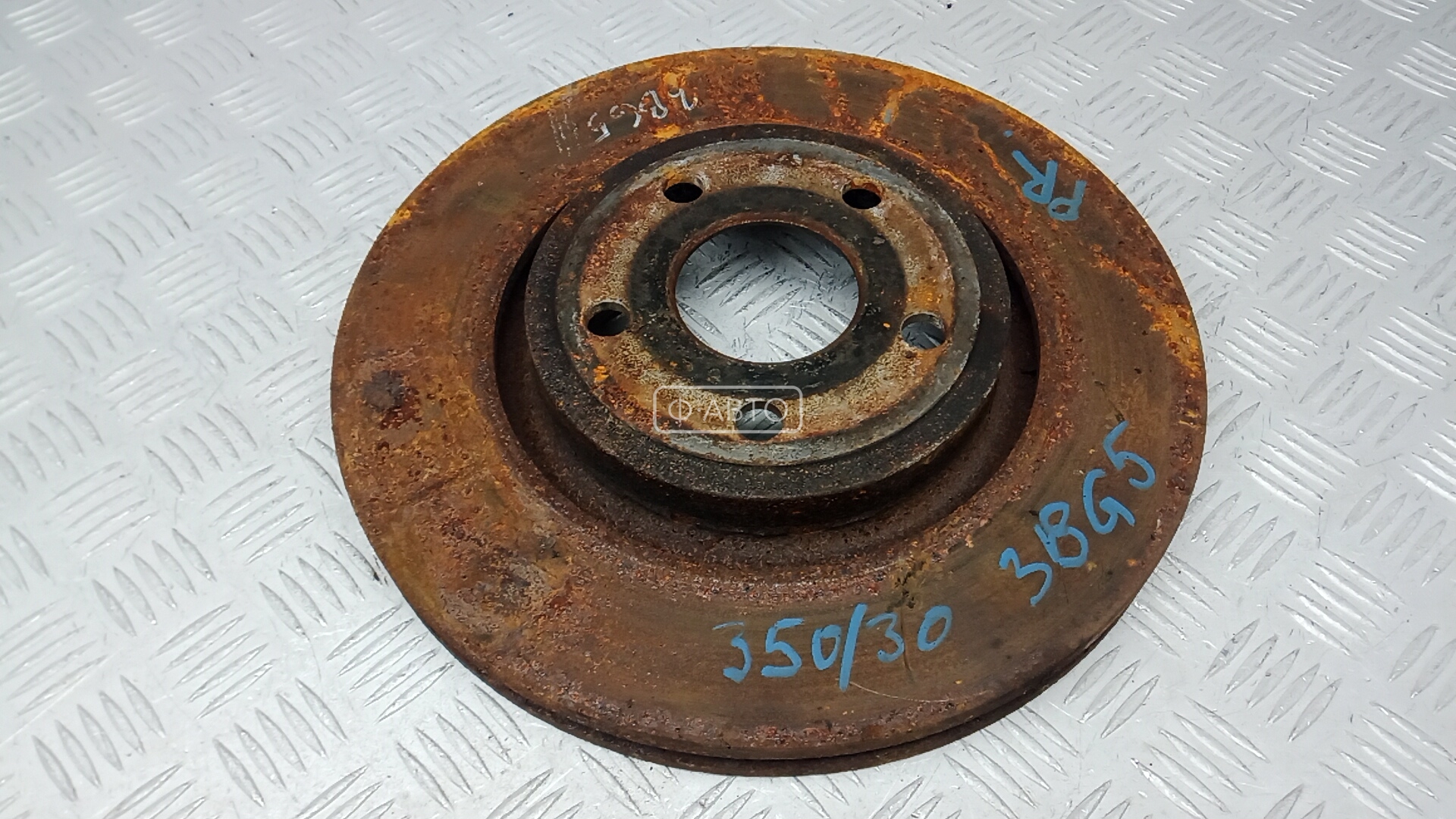 Диск тормозной передний