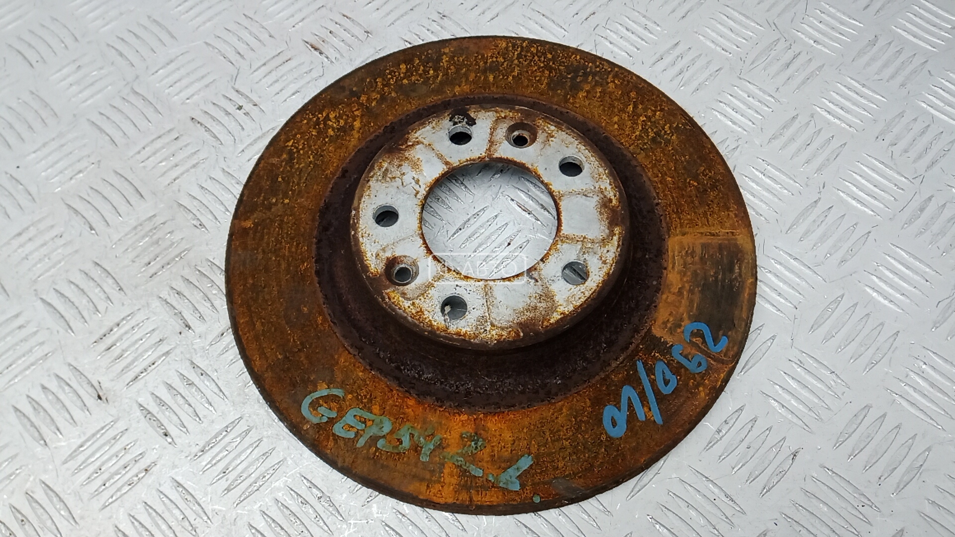 Диск тормозной задний