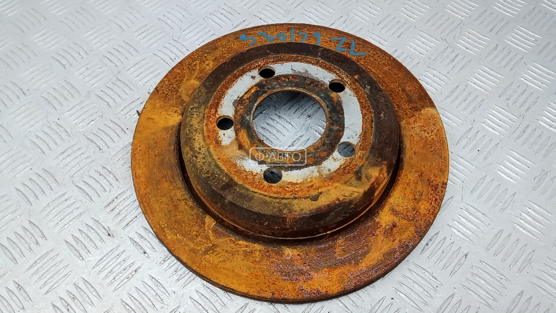 Диск тормозной задний