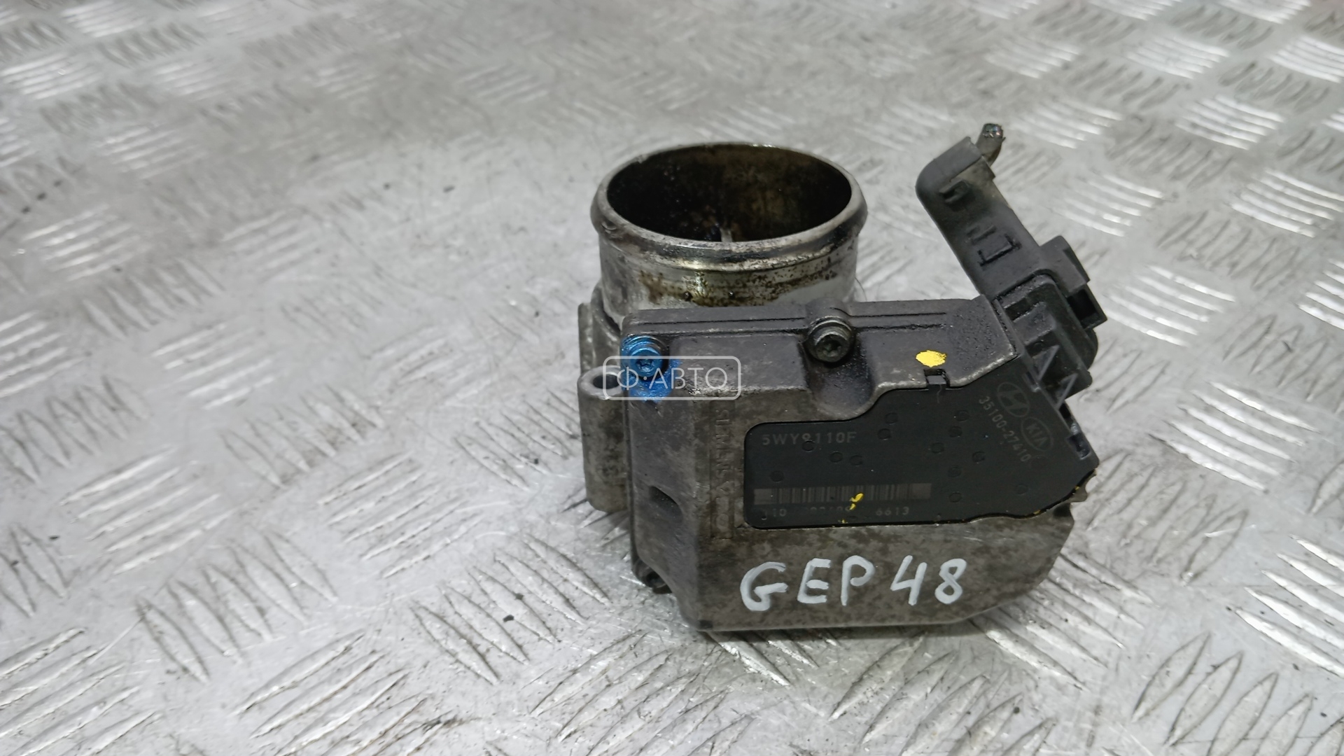 Дроссельная заслонка дизельная HYUNDAI TUCSON JM