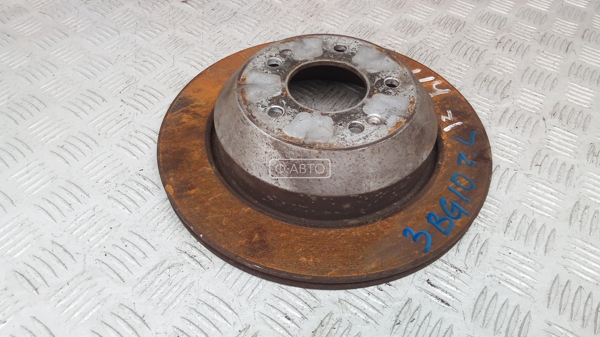 Диск тормозной задний