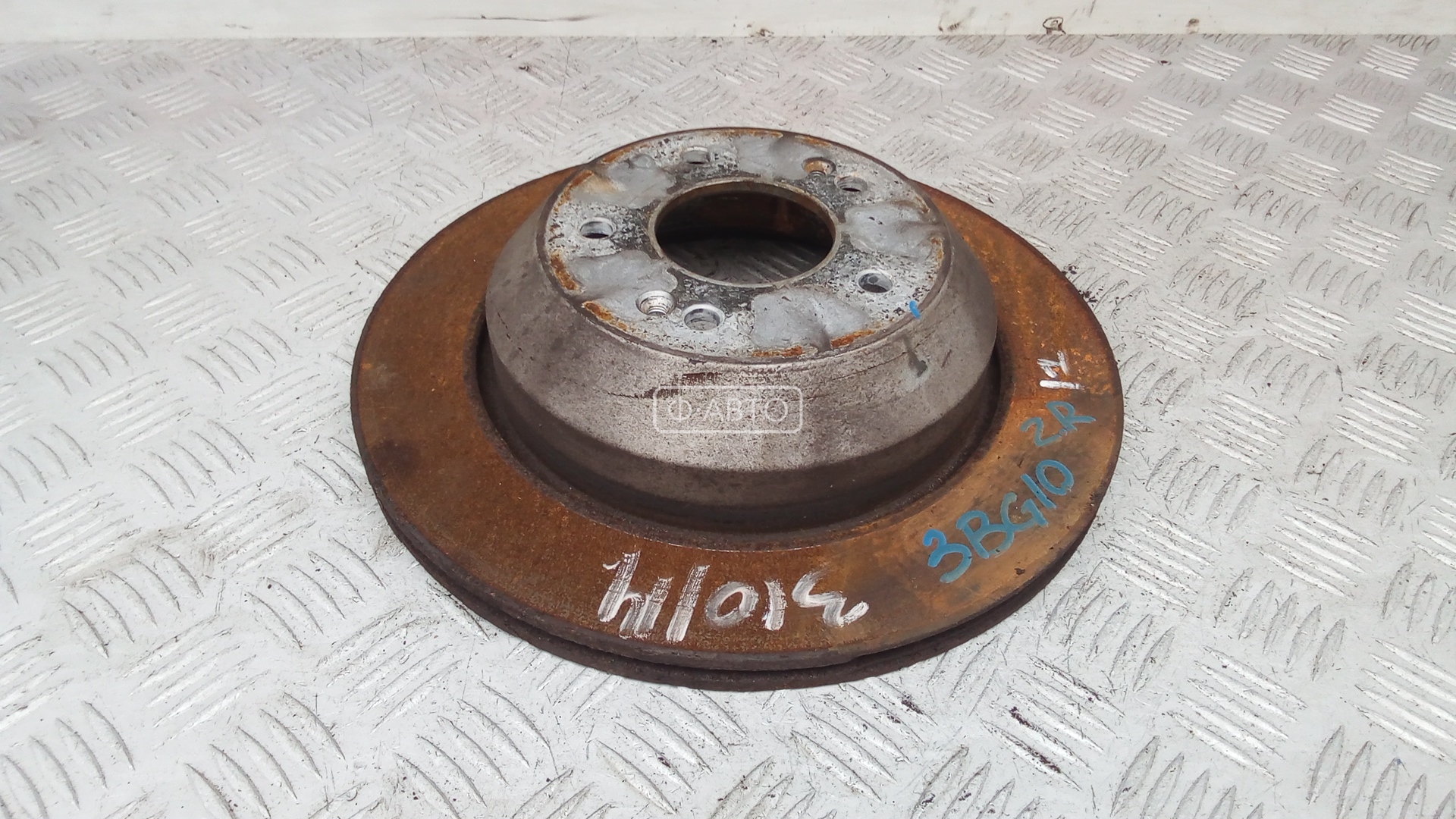 Диск тормозной задний