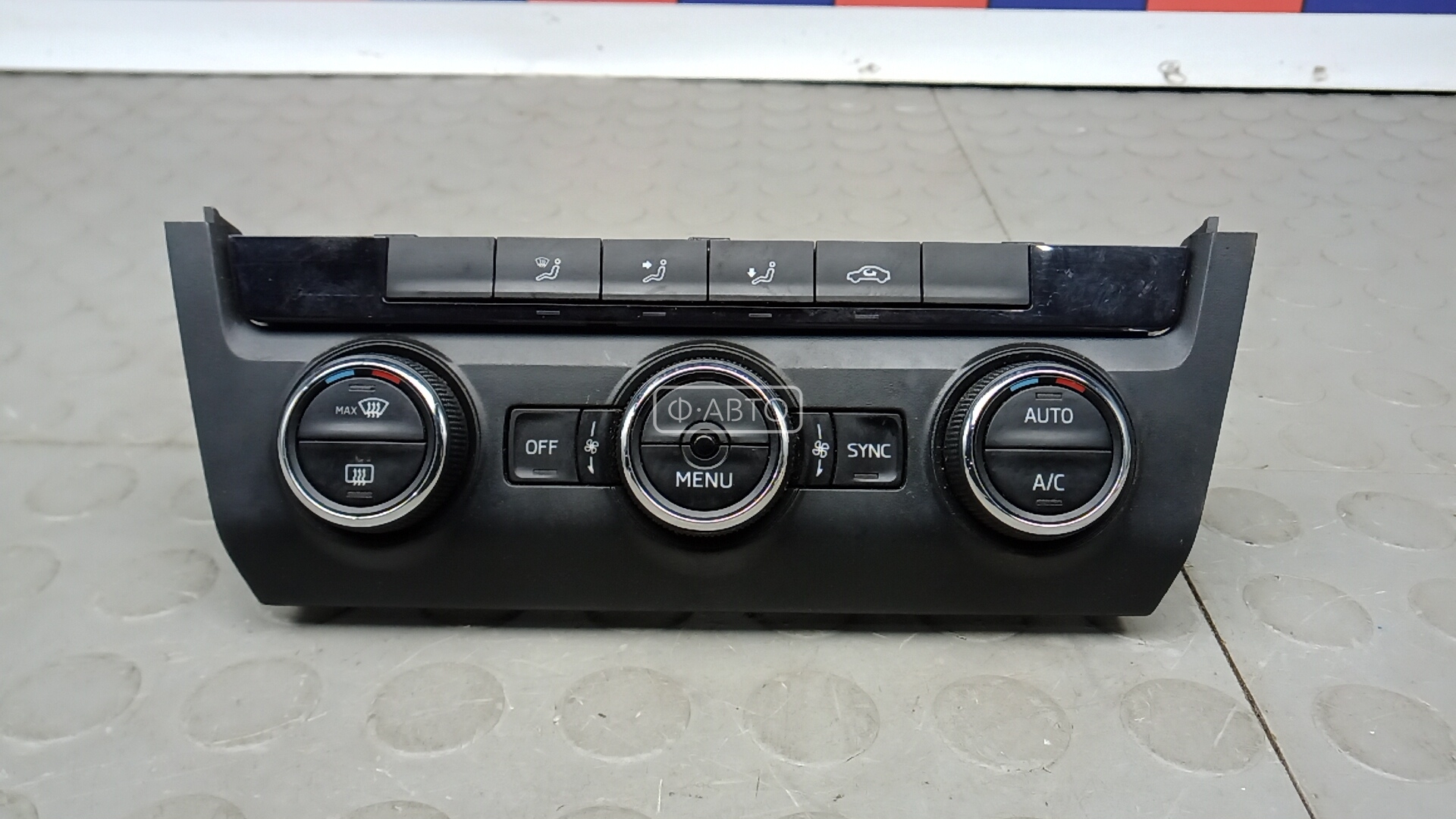 Блок управления печки и климат-контроля