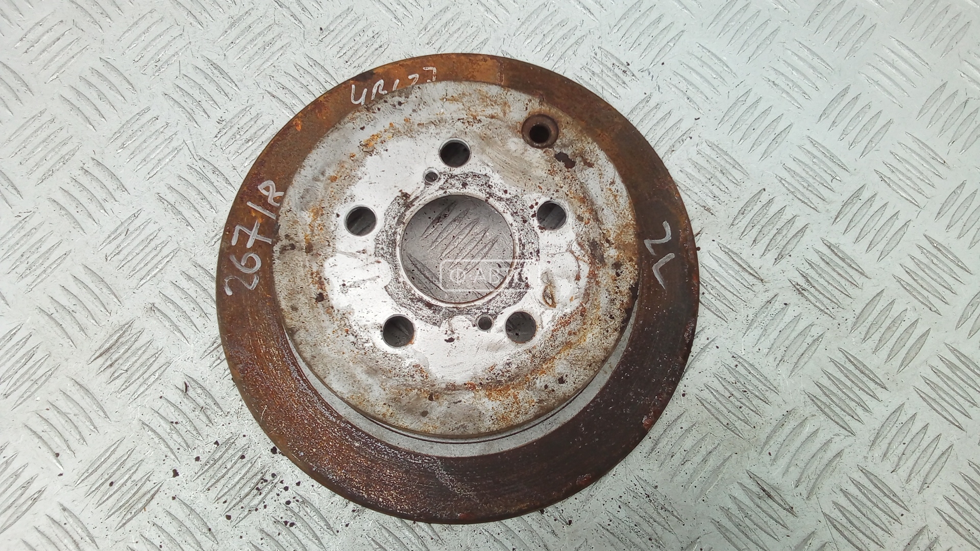 Диск тормозной задний