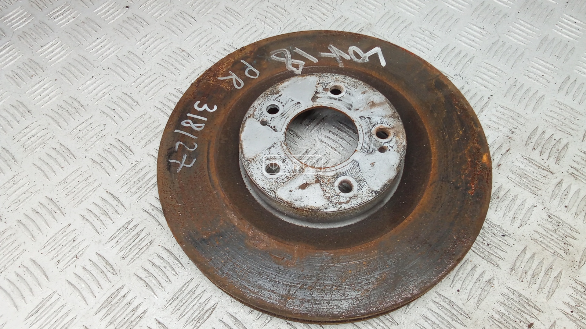 Диск тормозной передний