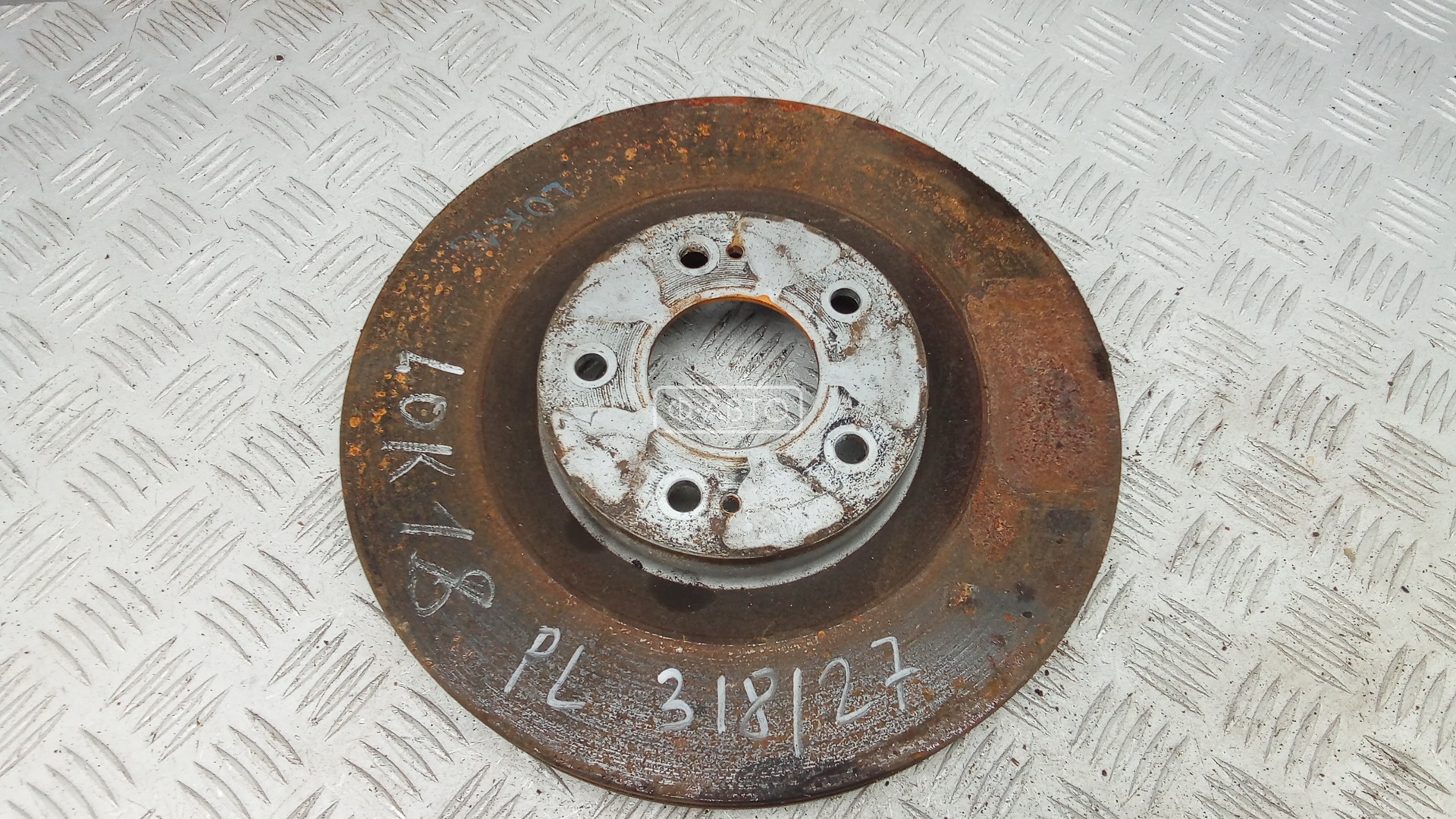 Диск тормозной передний