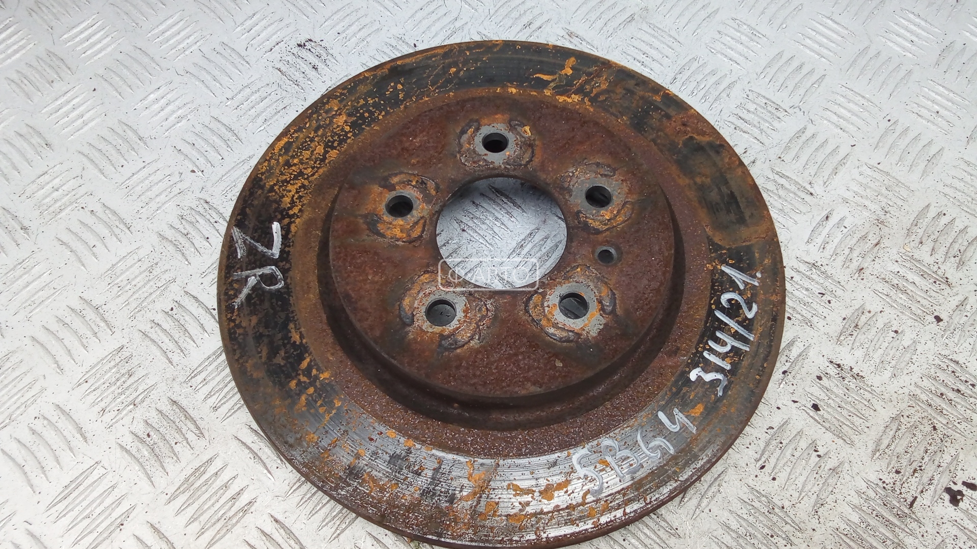 Диск тормозной задний