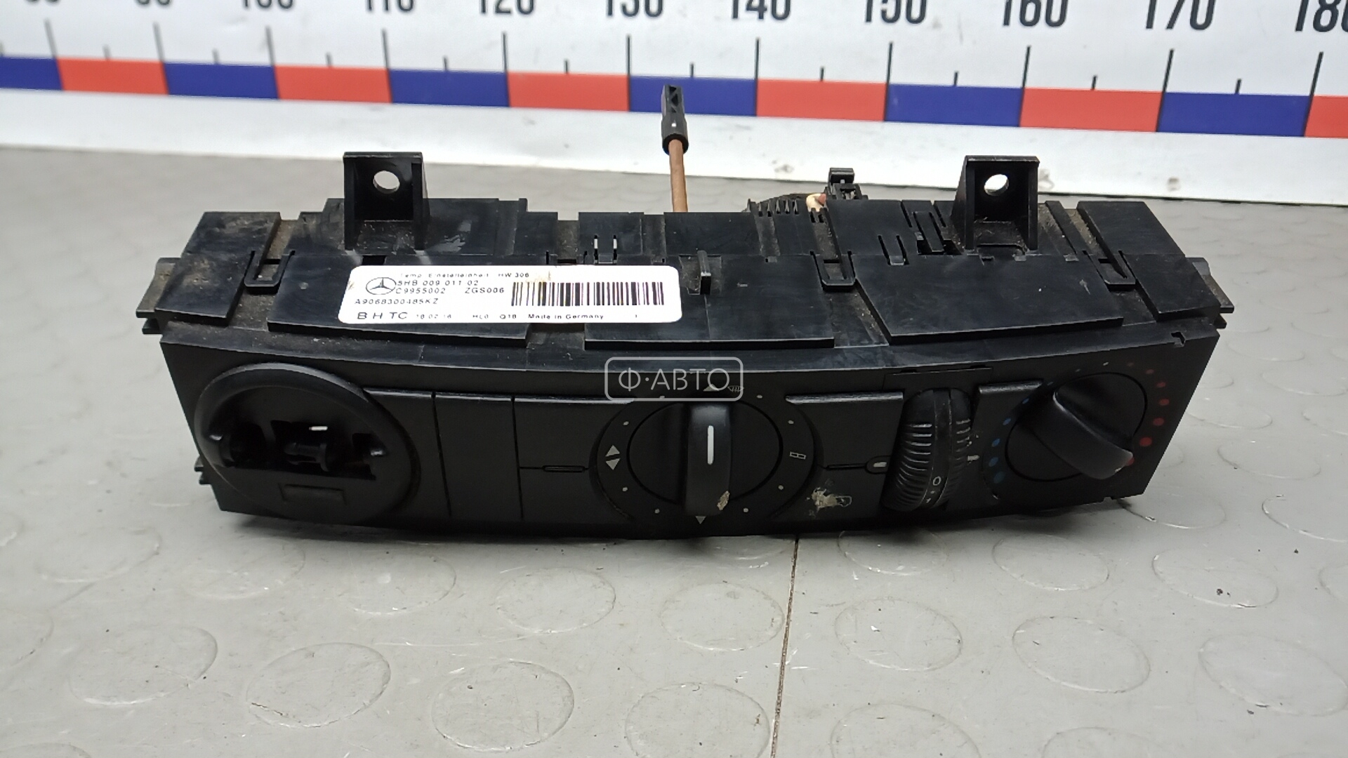 Блок управления печки и климат-контроля