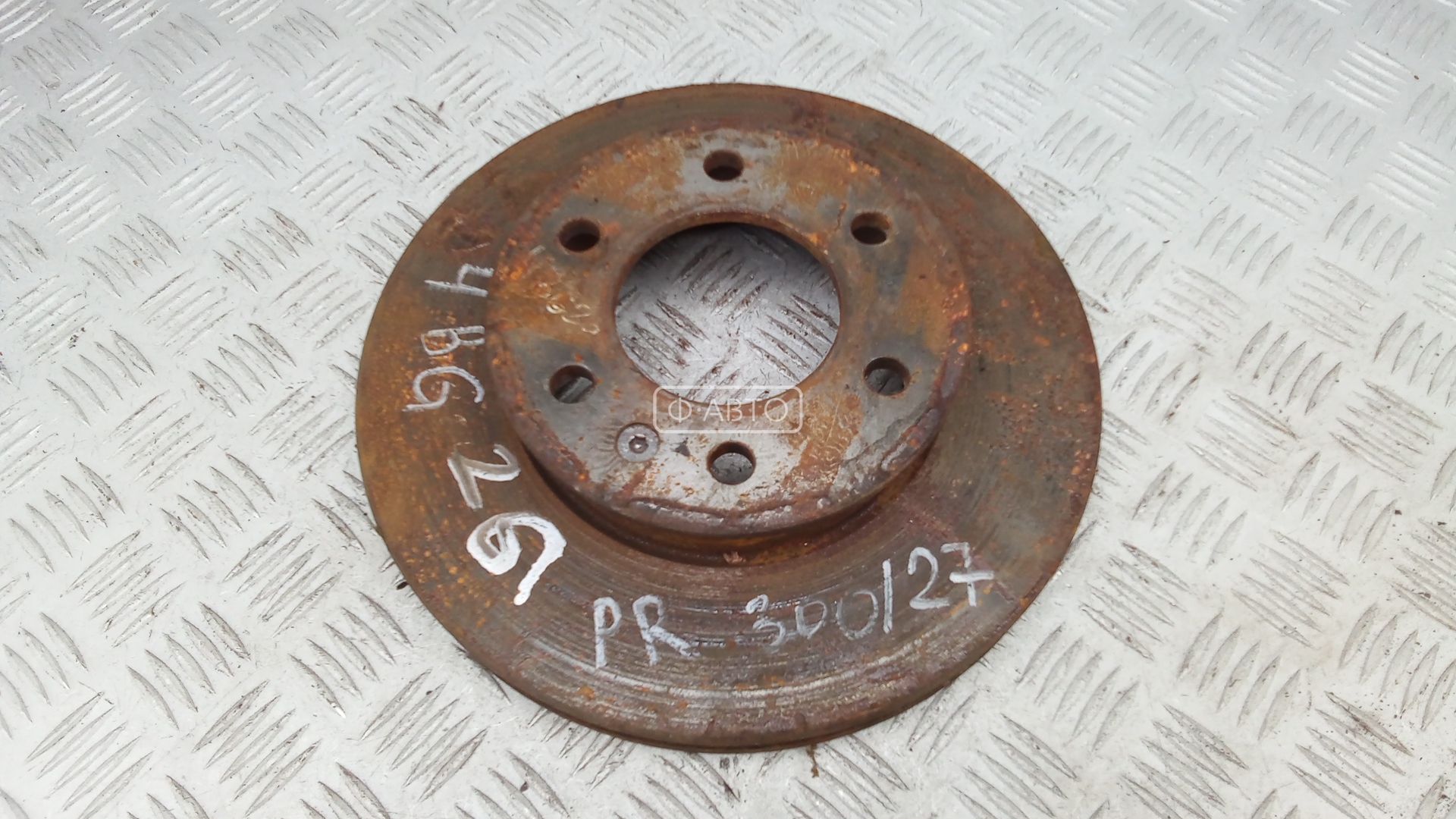 Диск тормозной передний