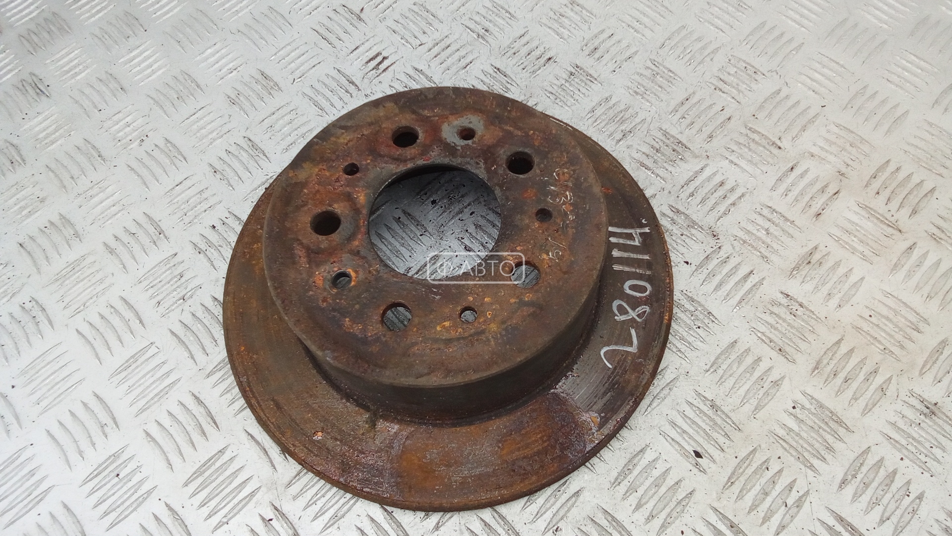 Диск тормозной задний