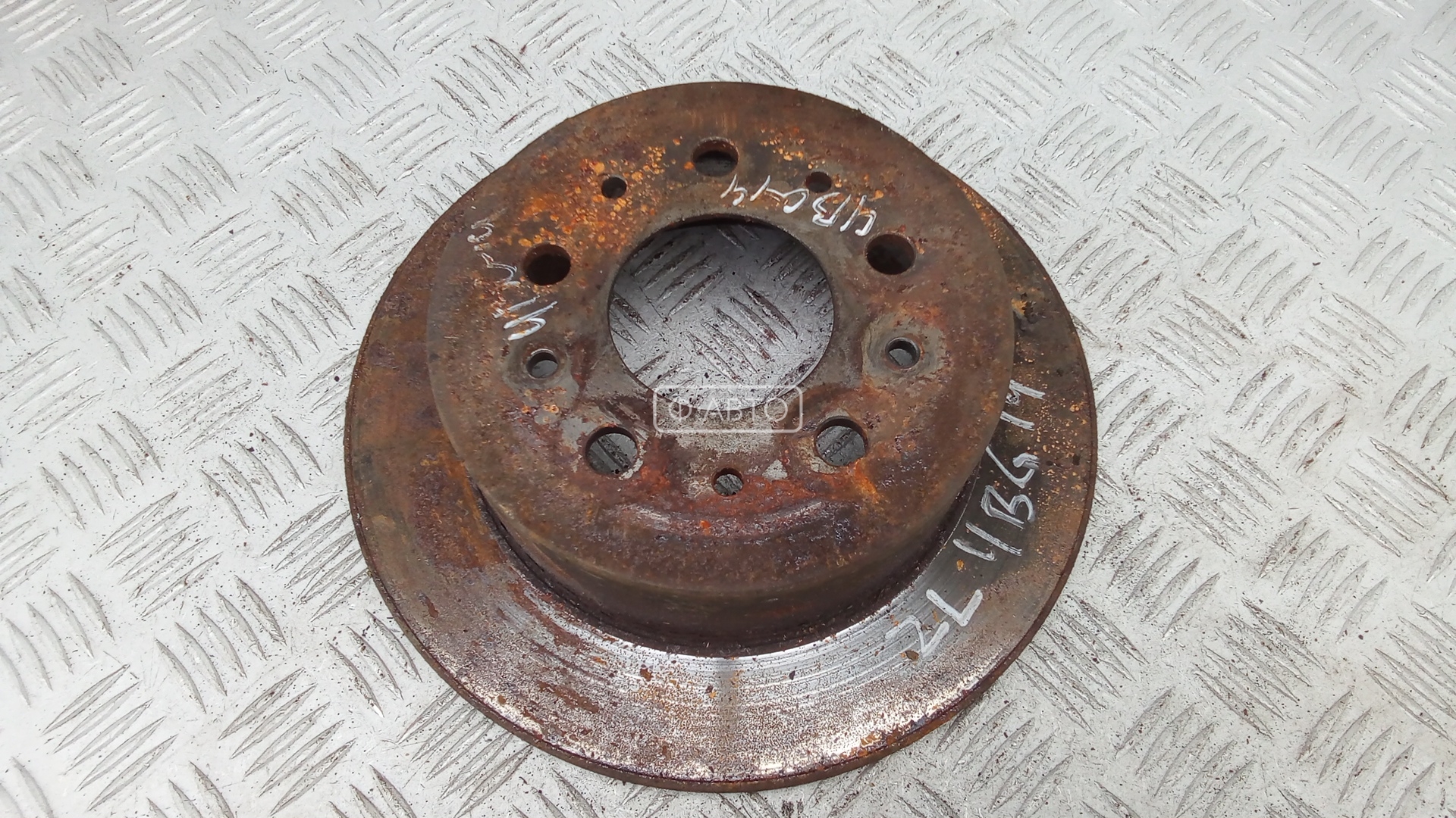 Диск тормозной задний