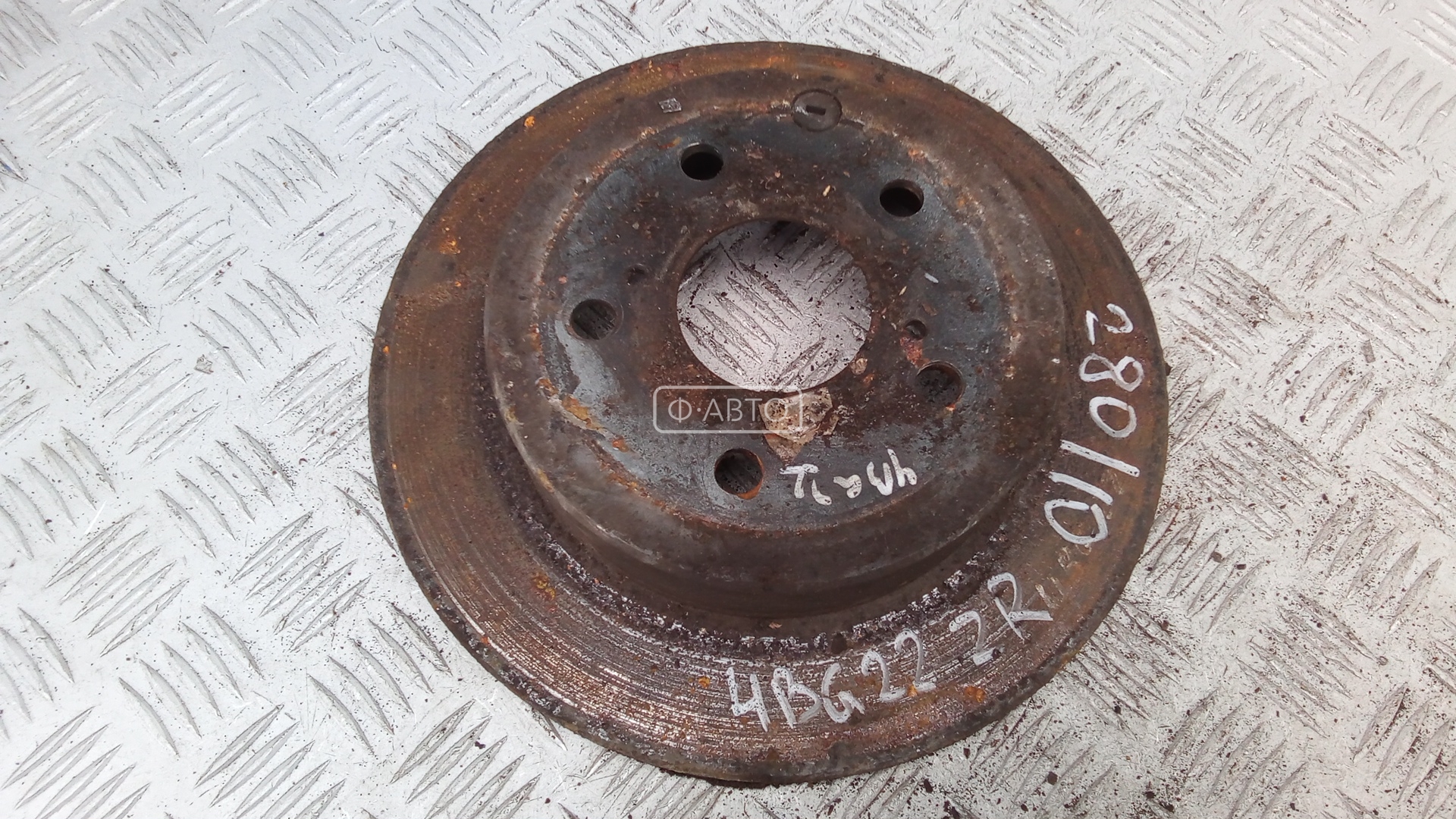 Диск тормозной задний