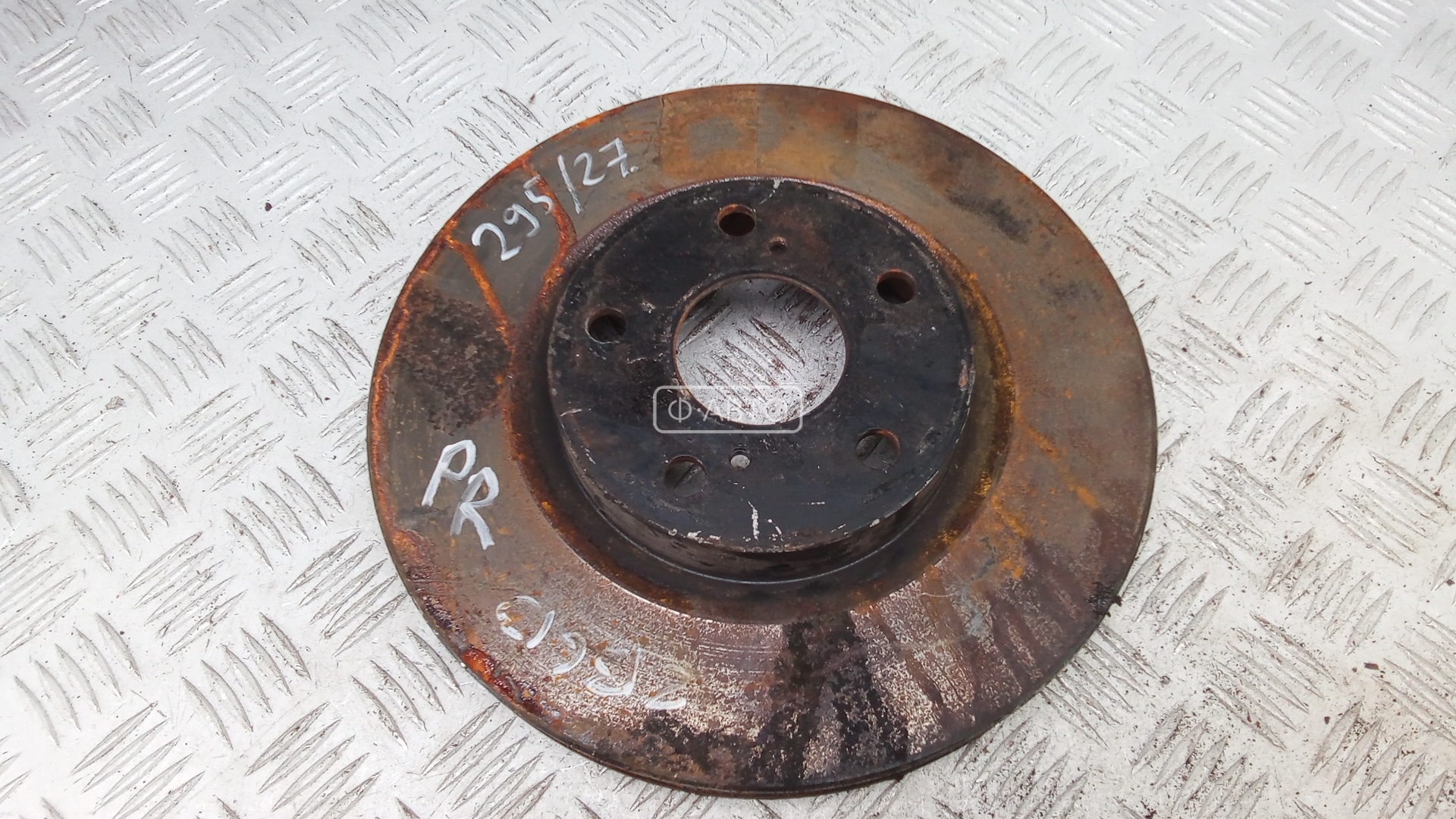 Диск тормозной передний