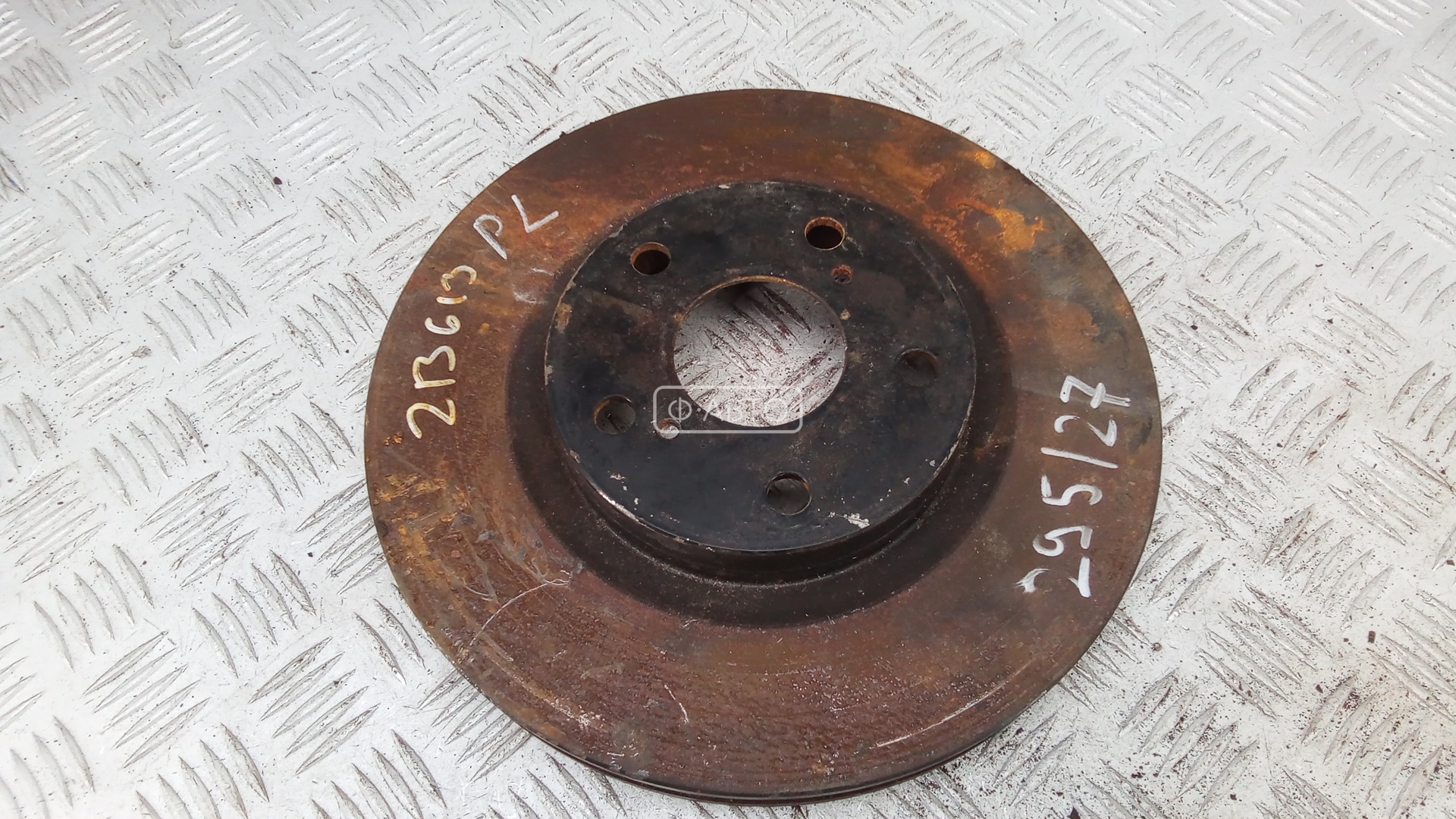 Диск тормозной передний