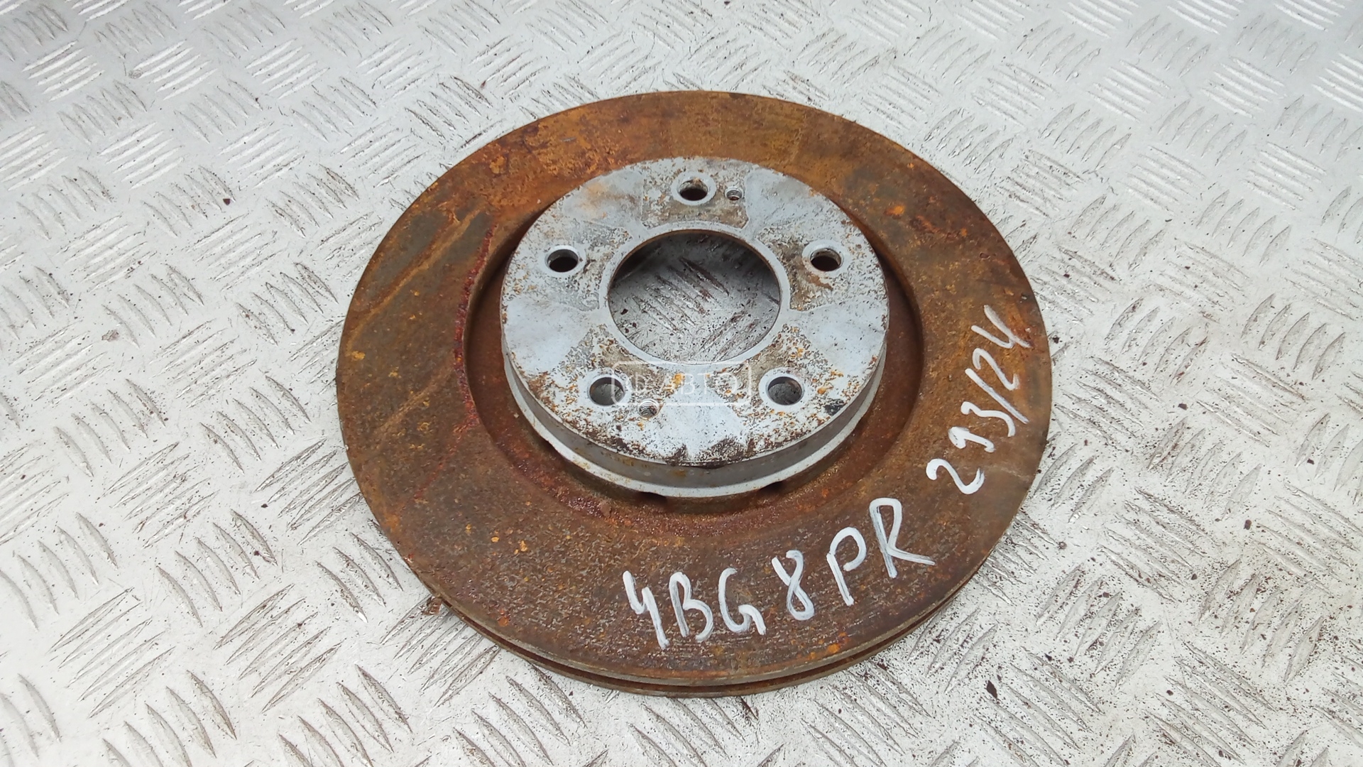 Диск тормозной передний