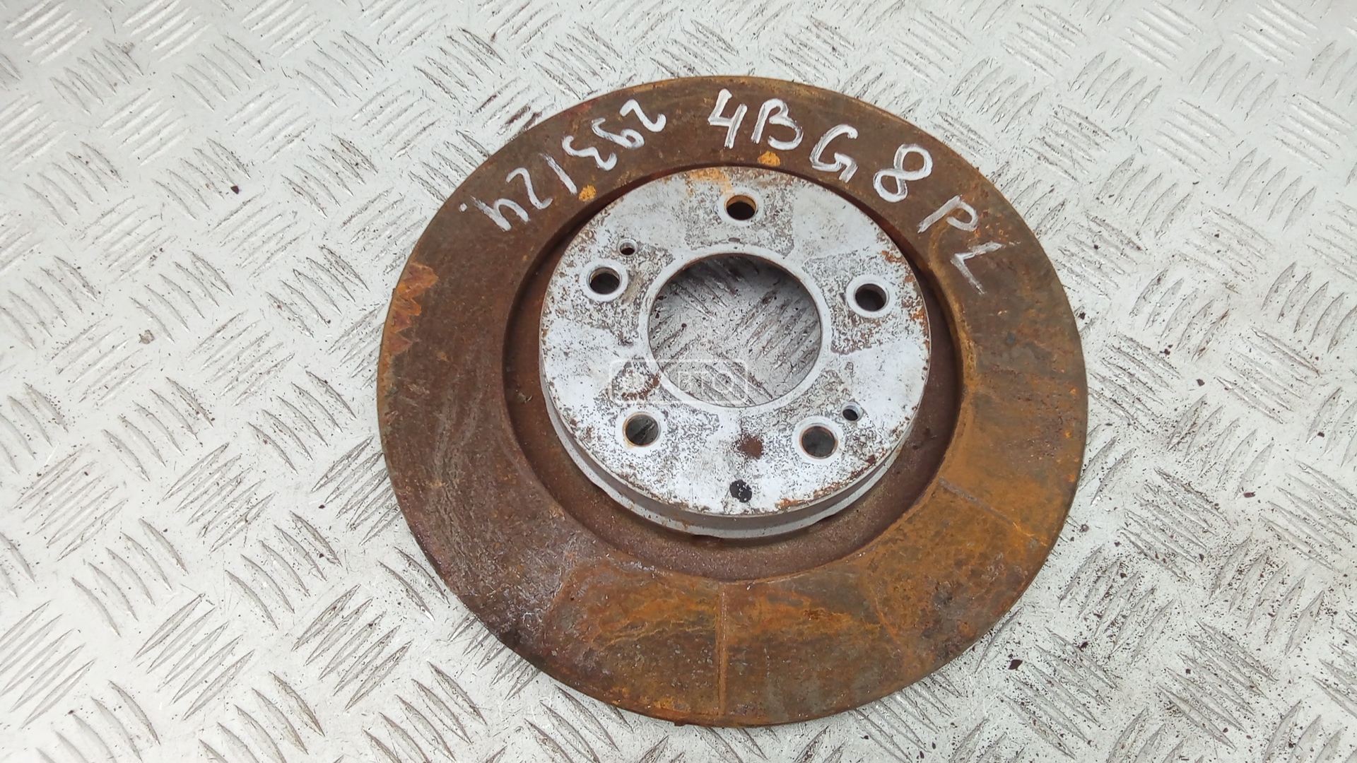 Диск тормозной передний