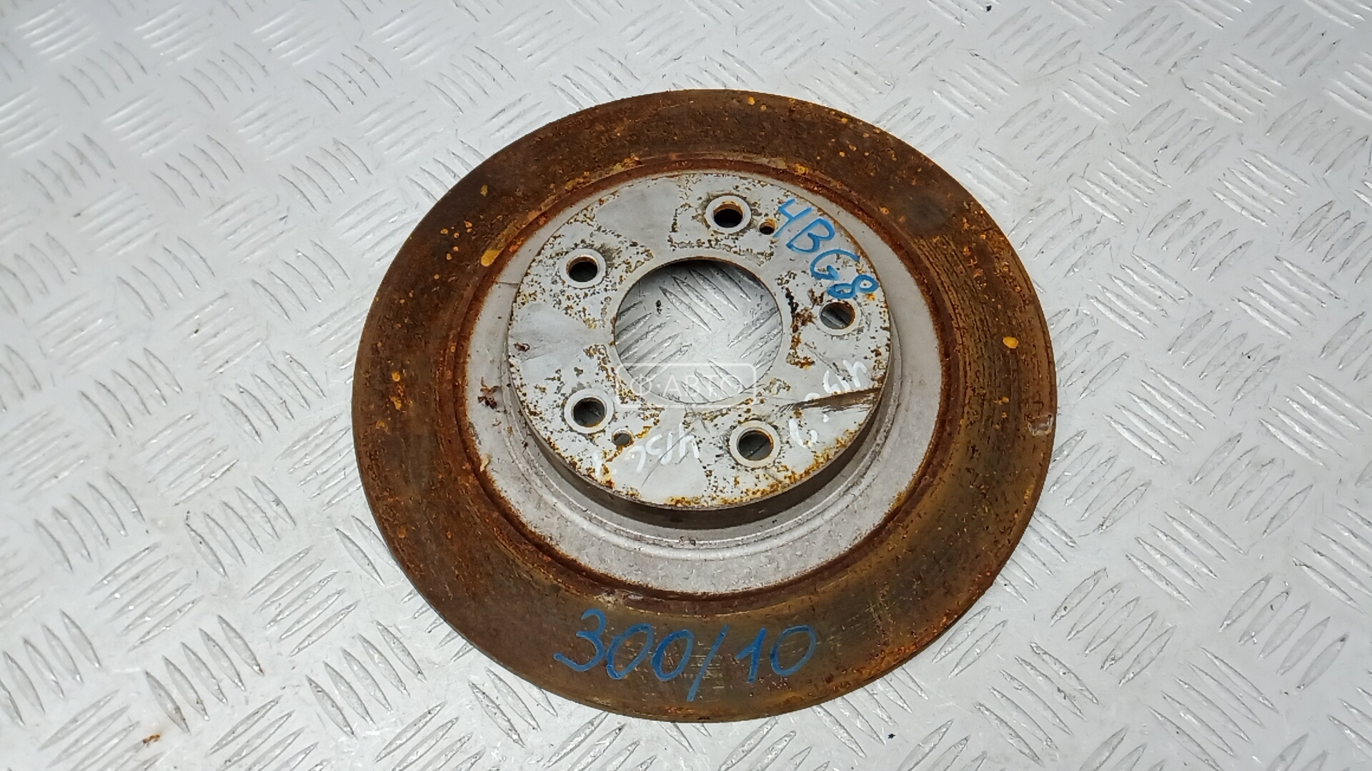 Диск тормозной задний