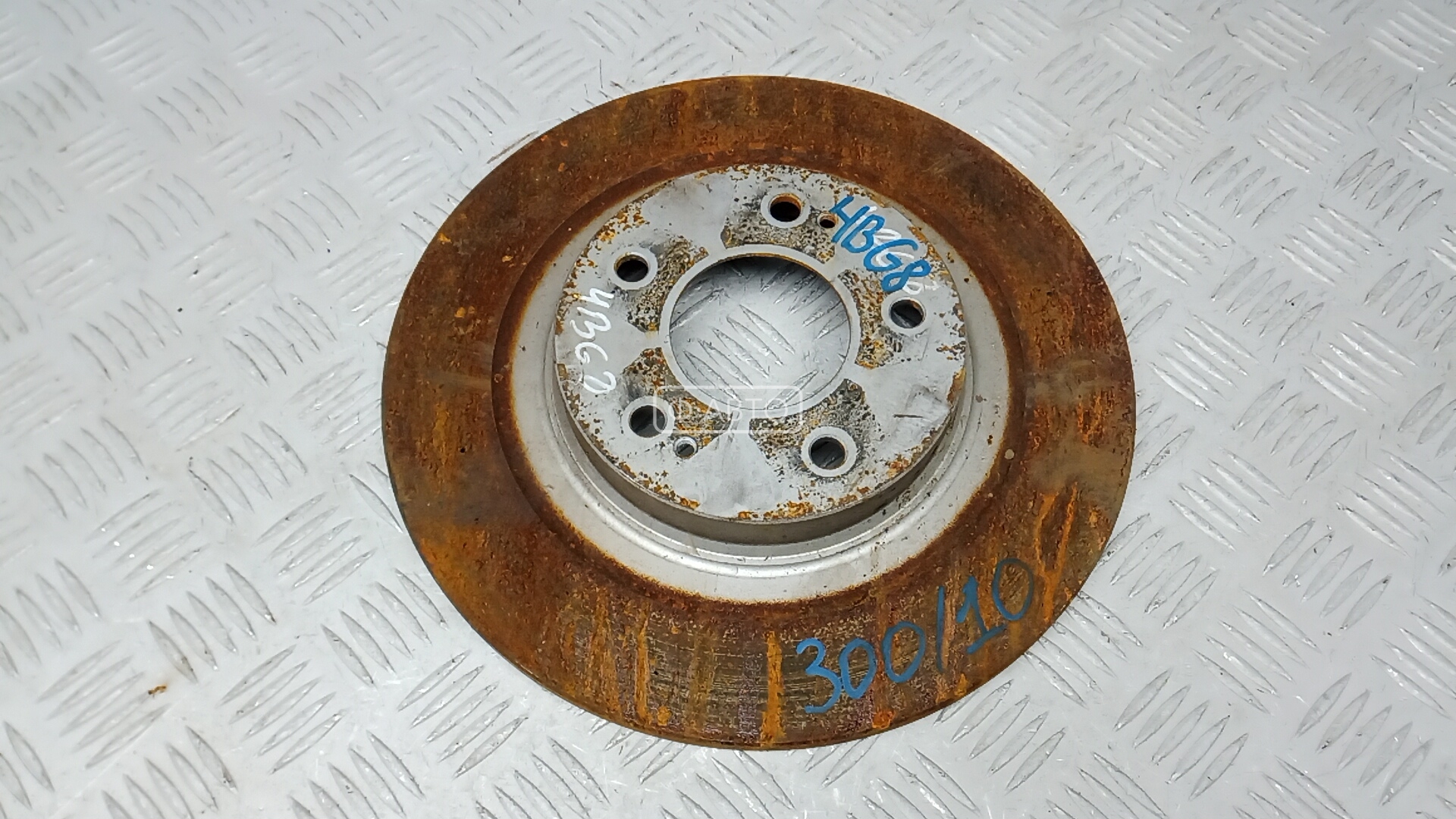 Диск тормозной задний