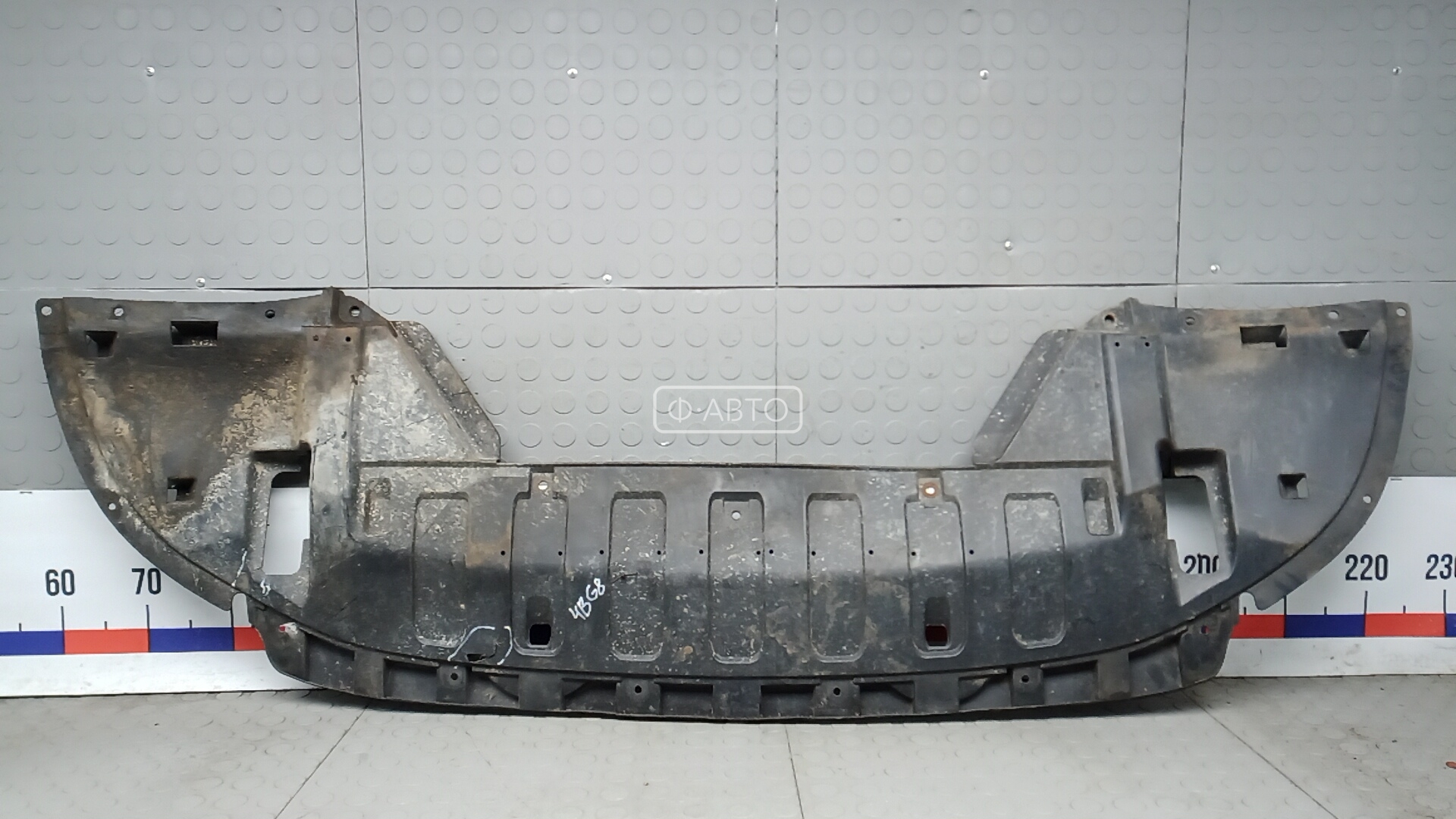 Юбка бампера переднего