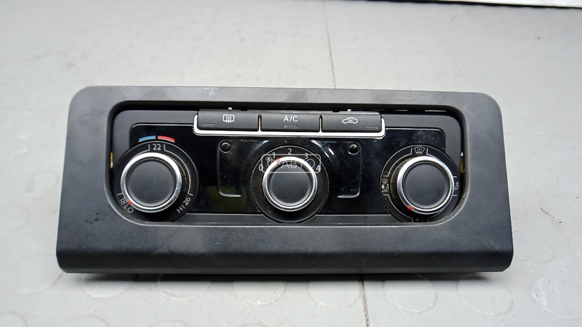 Блок управления печки и климат-контроля