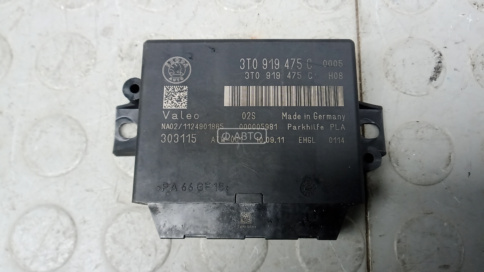 Блок PDC (парктроников)