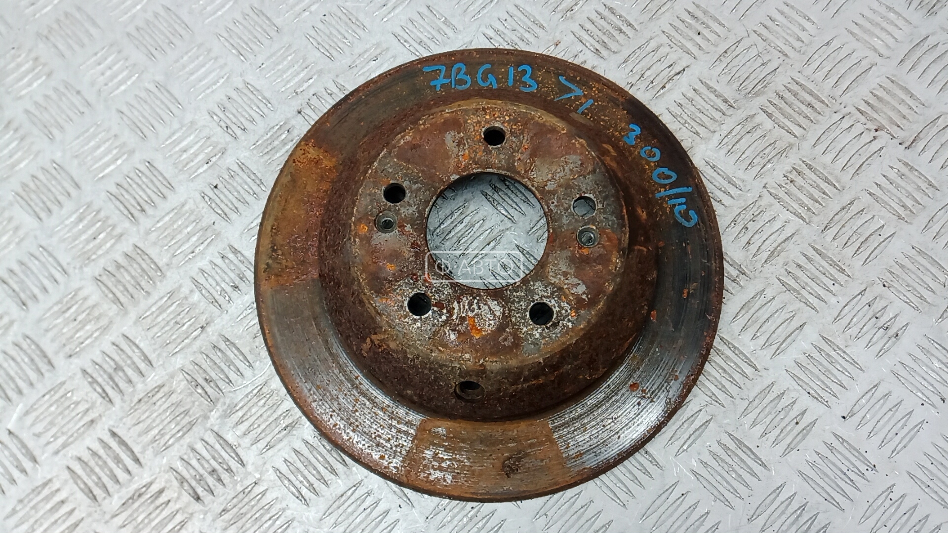 Диск тормозной задний