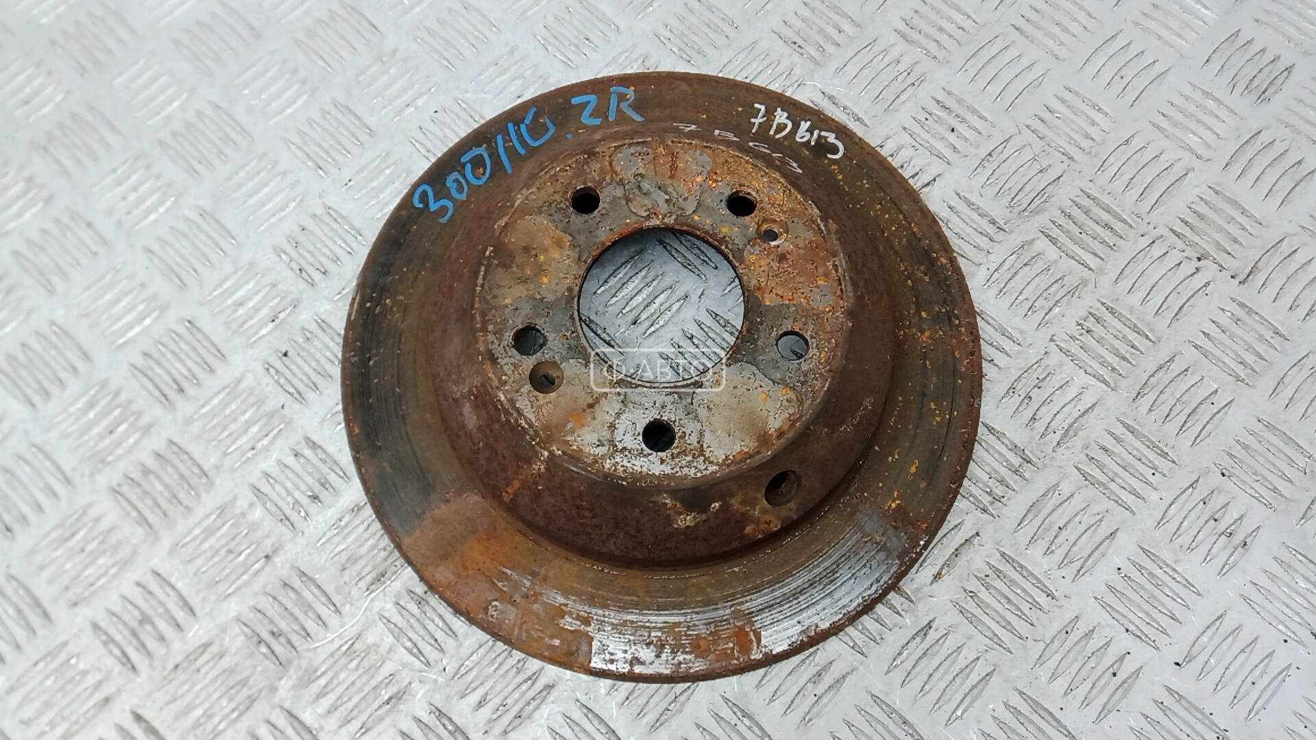 Диск тормозной задний