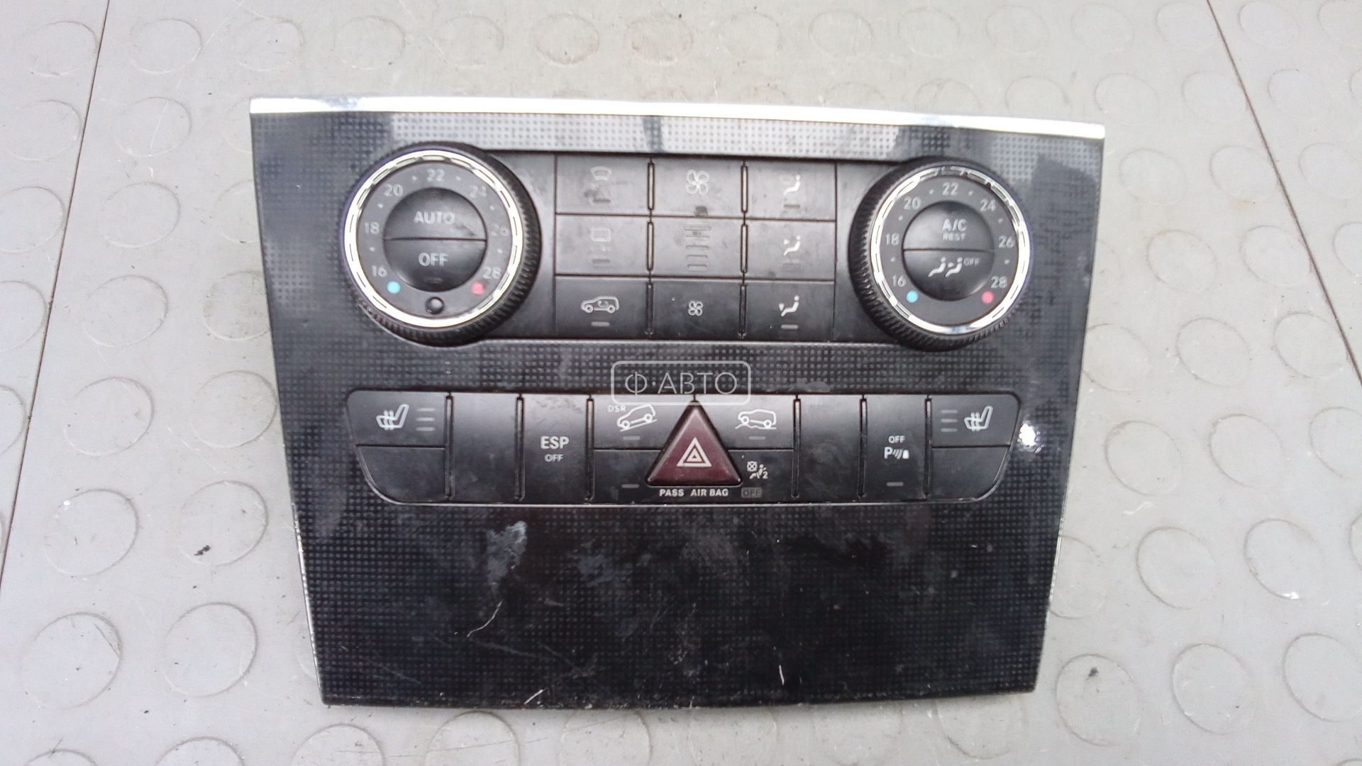 Блок управления печки и климат-контроля