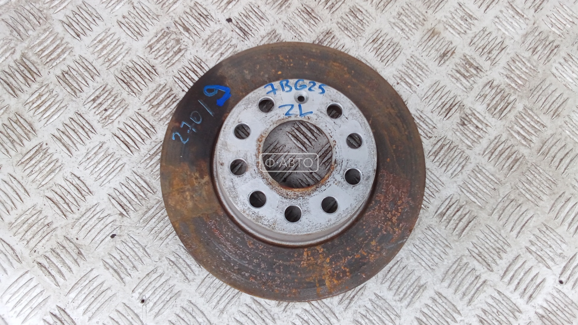 Диск тормозной задний