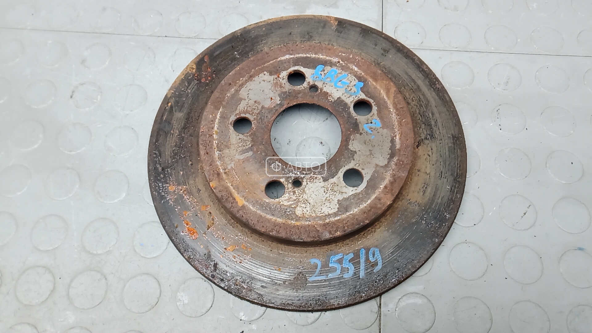 Диск тормозной задний