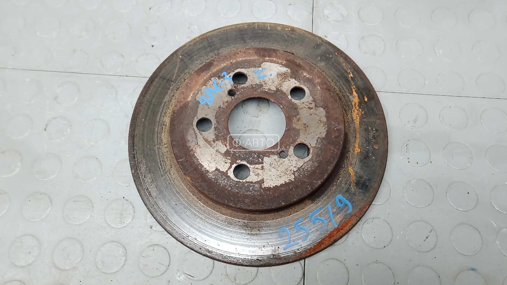 Диск тормозной задний