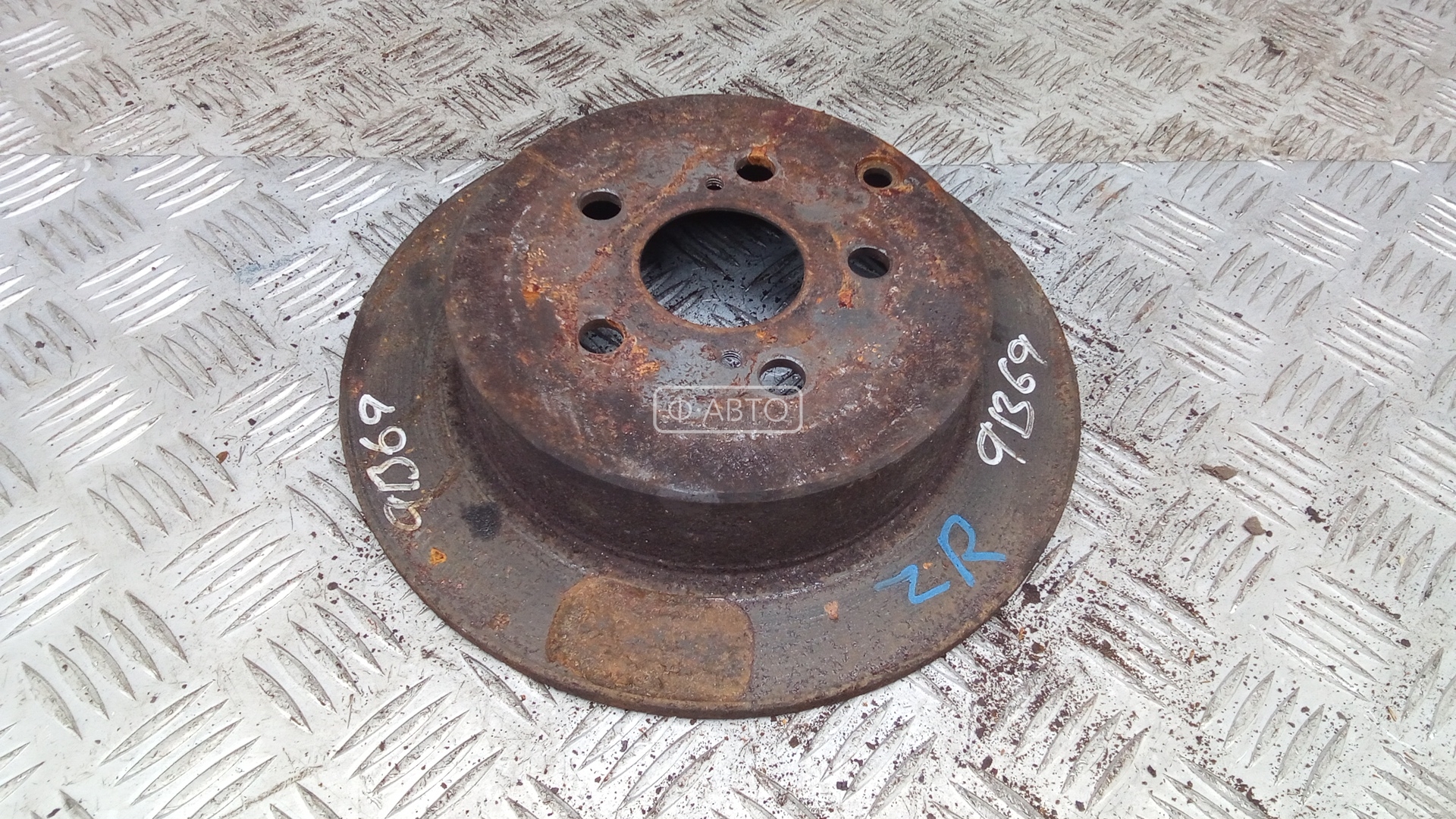Диск тормозной задний