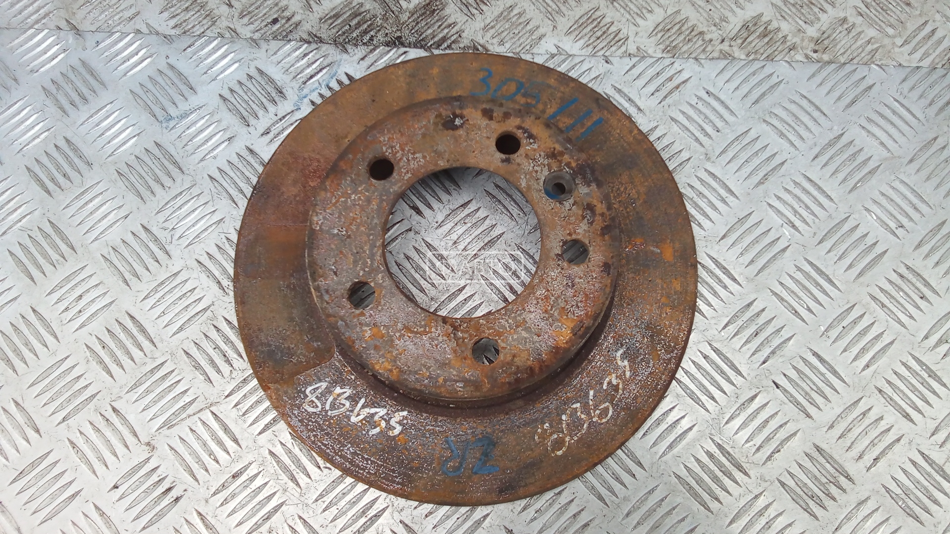 Диск тормозной задний