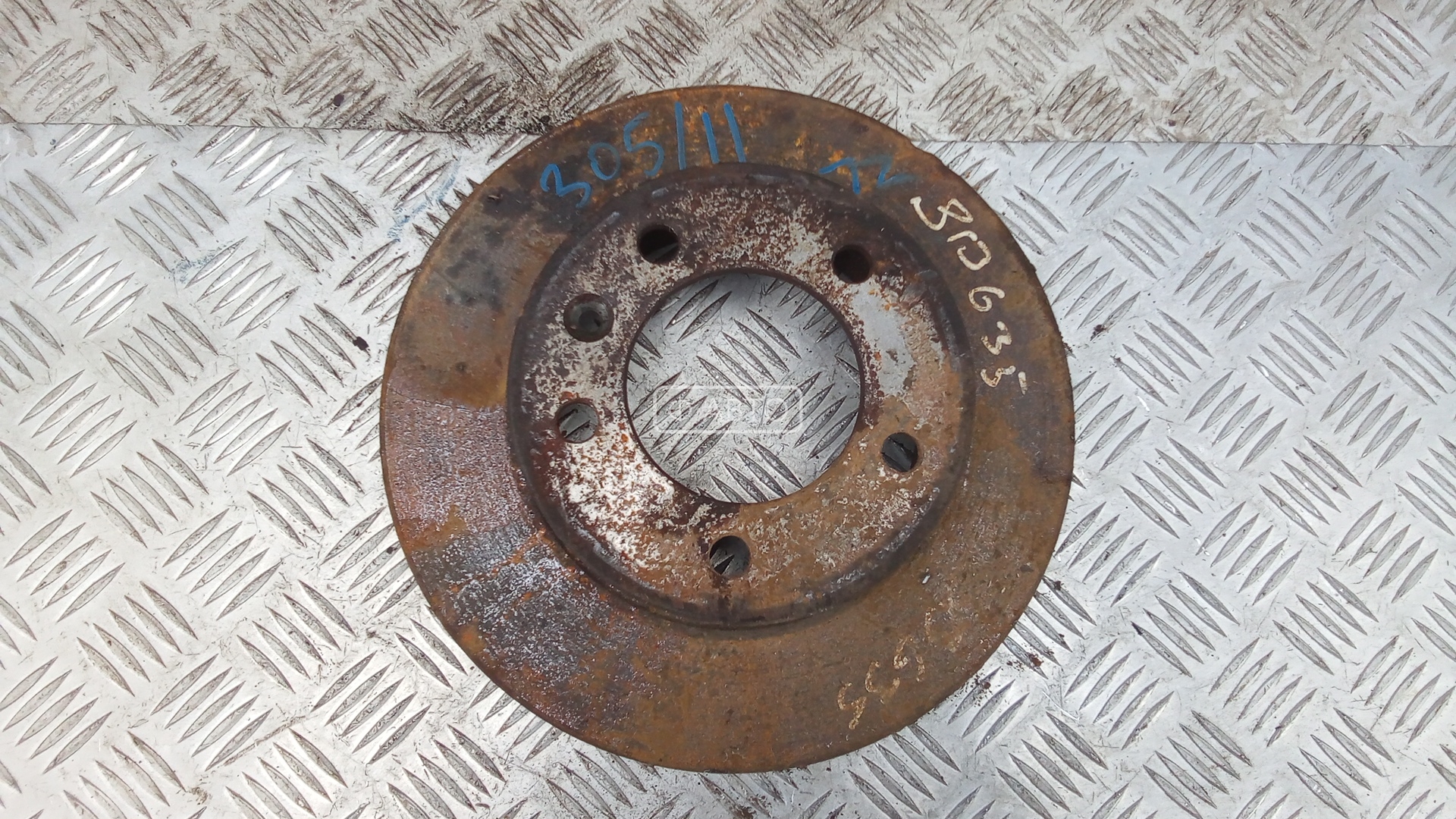 Диск тормозной задний