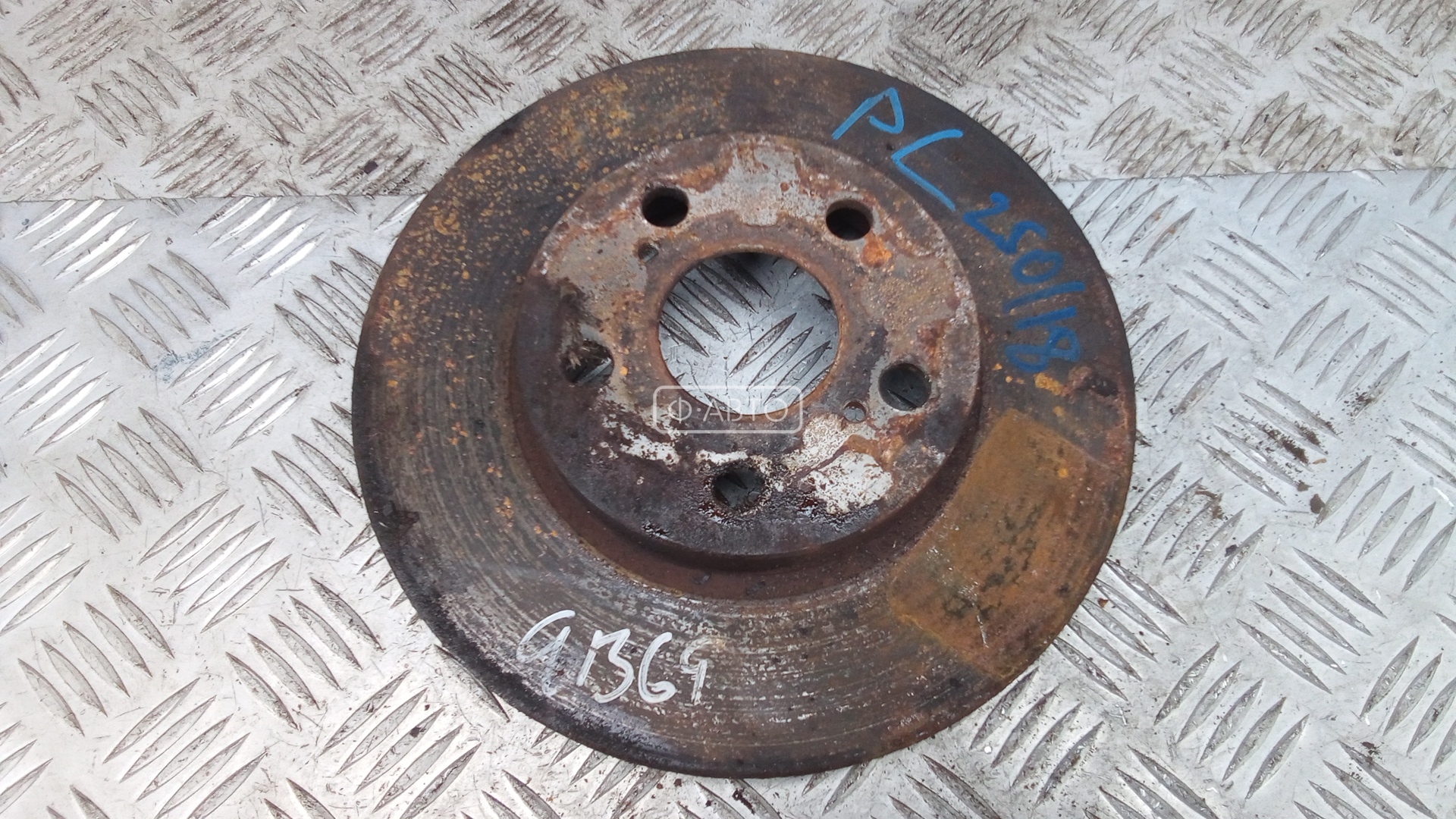 Диск тормозной передний