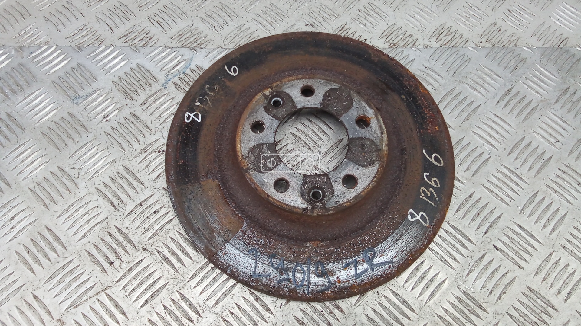 Диск тормозной задний