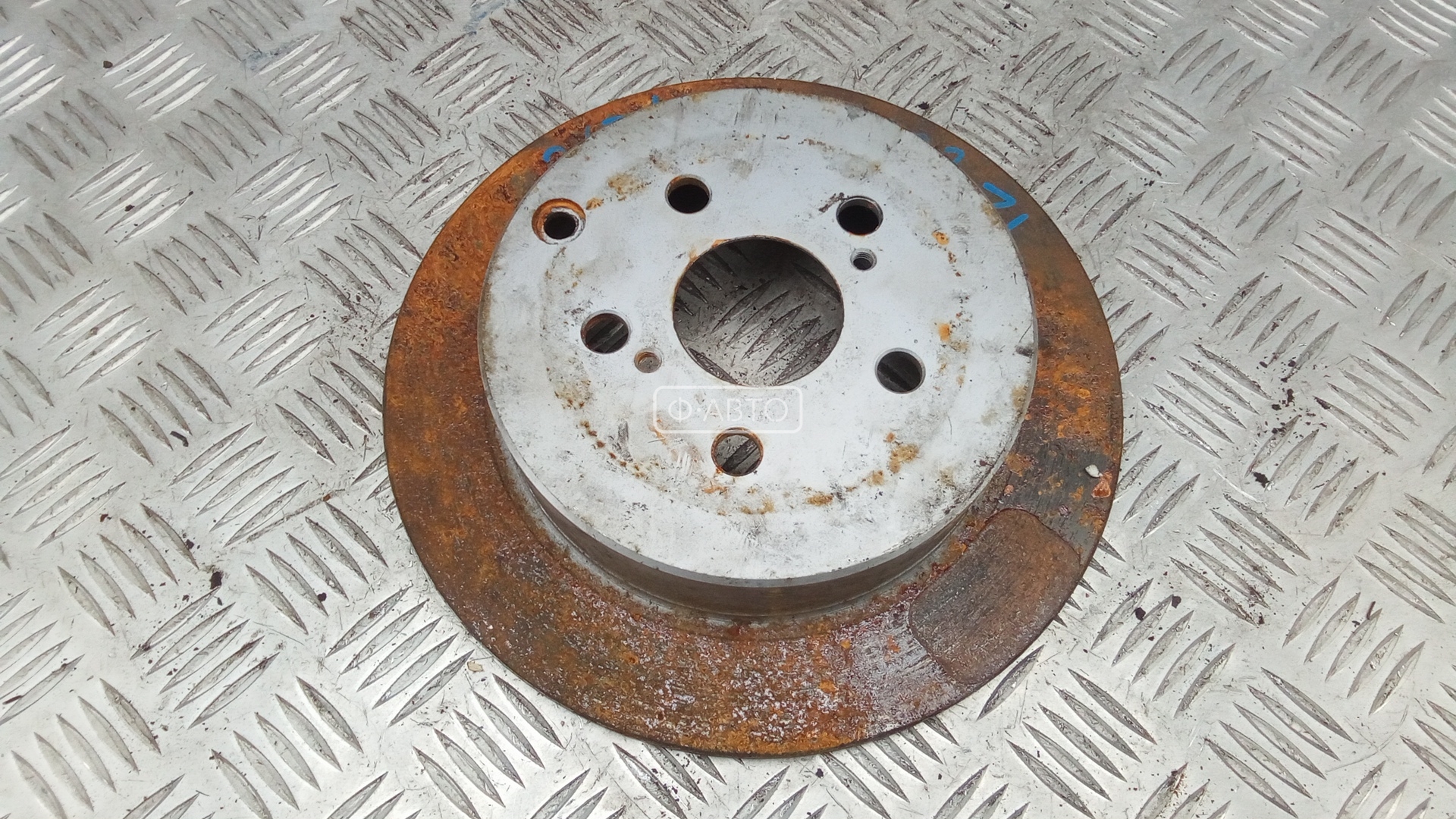 Диск тормозной задний