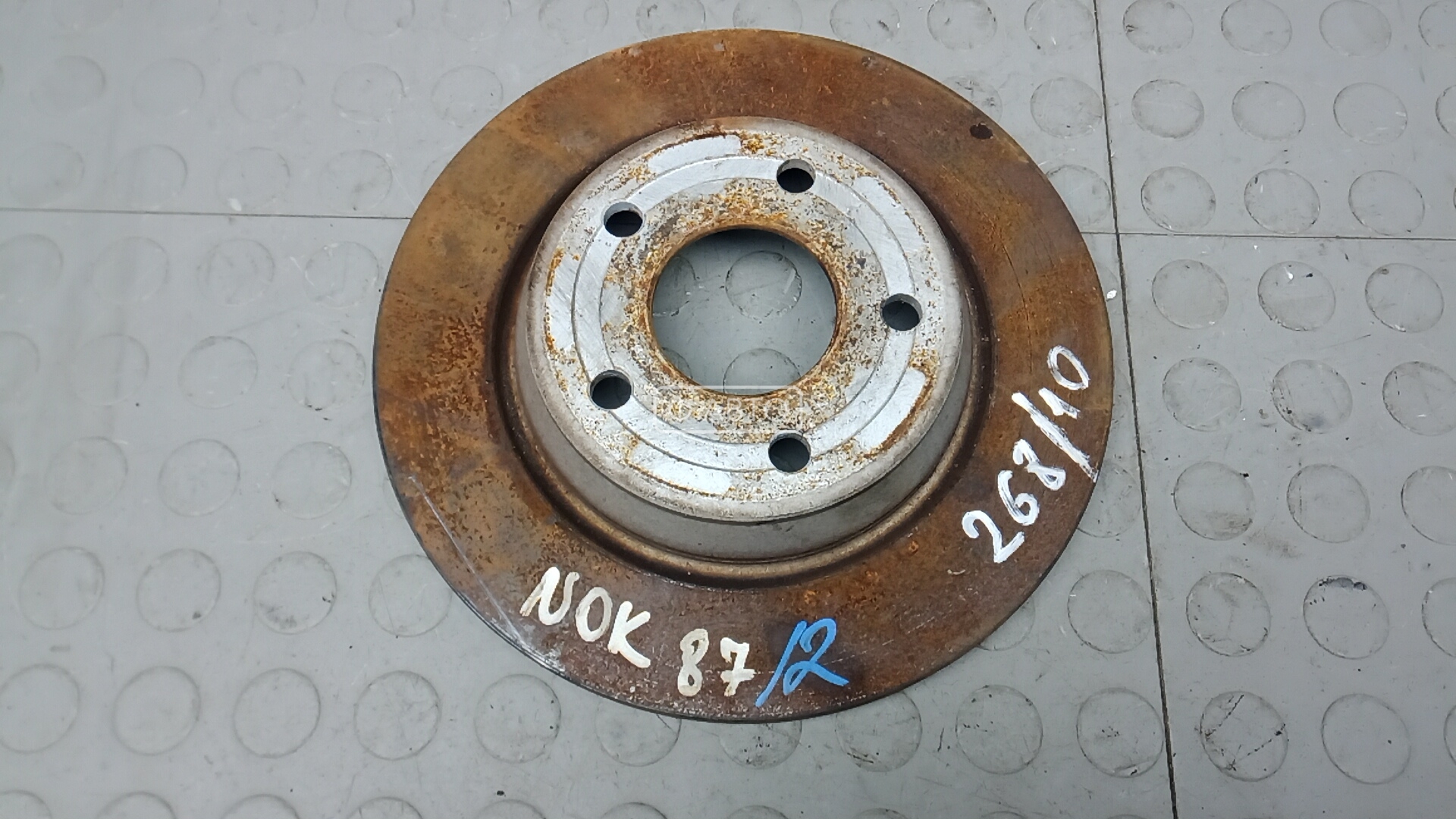 Диск тормозной задний