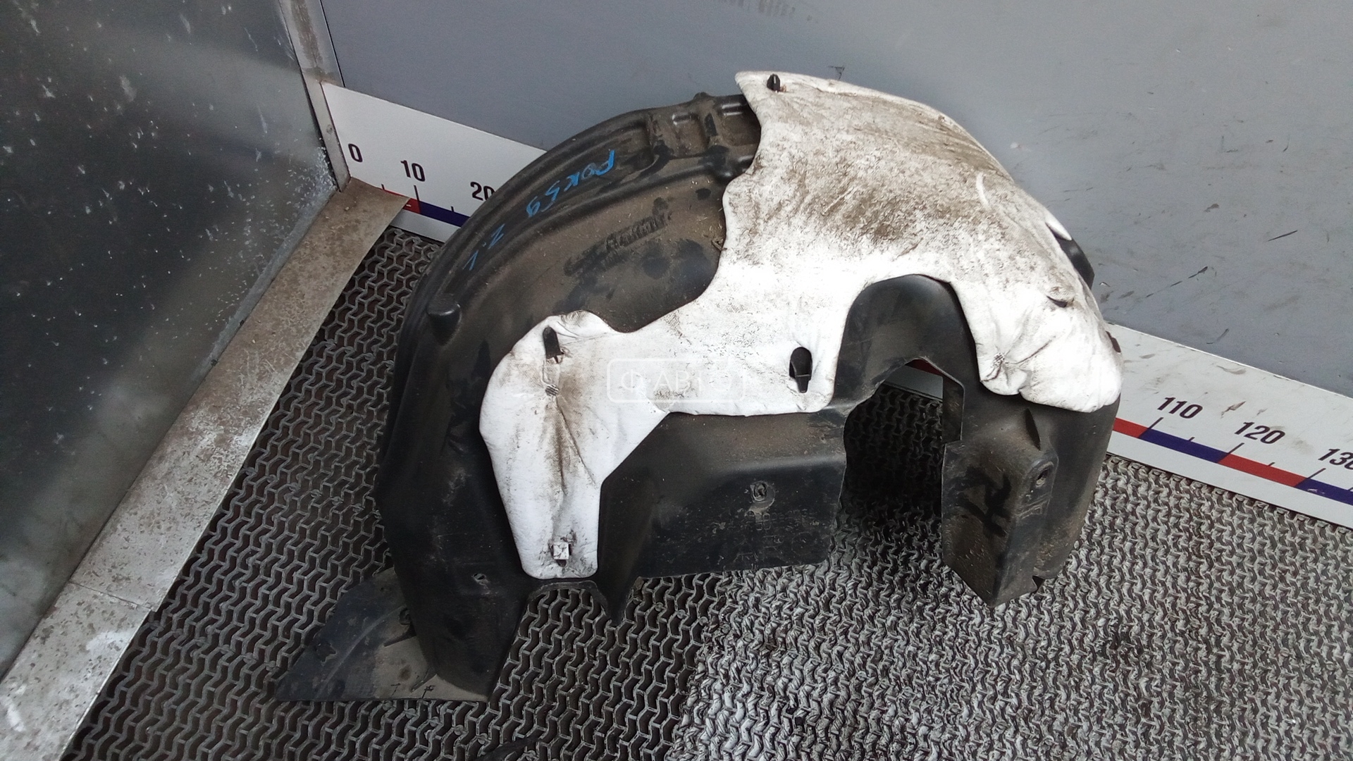 Защита арок (защита крыла, подкрылок) задняя левая