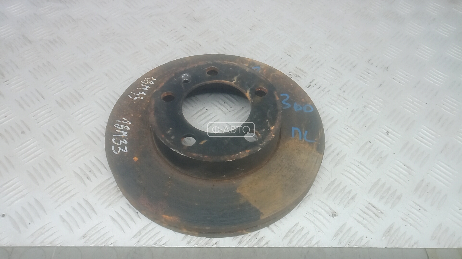 Диск тормозной передний